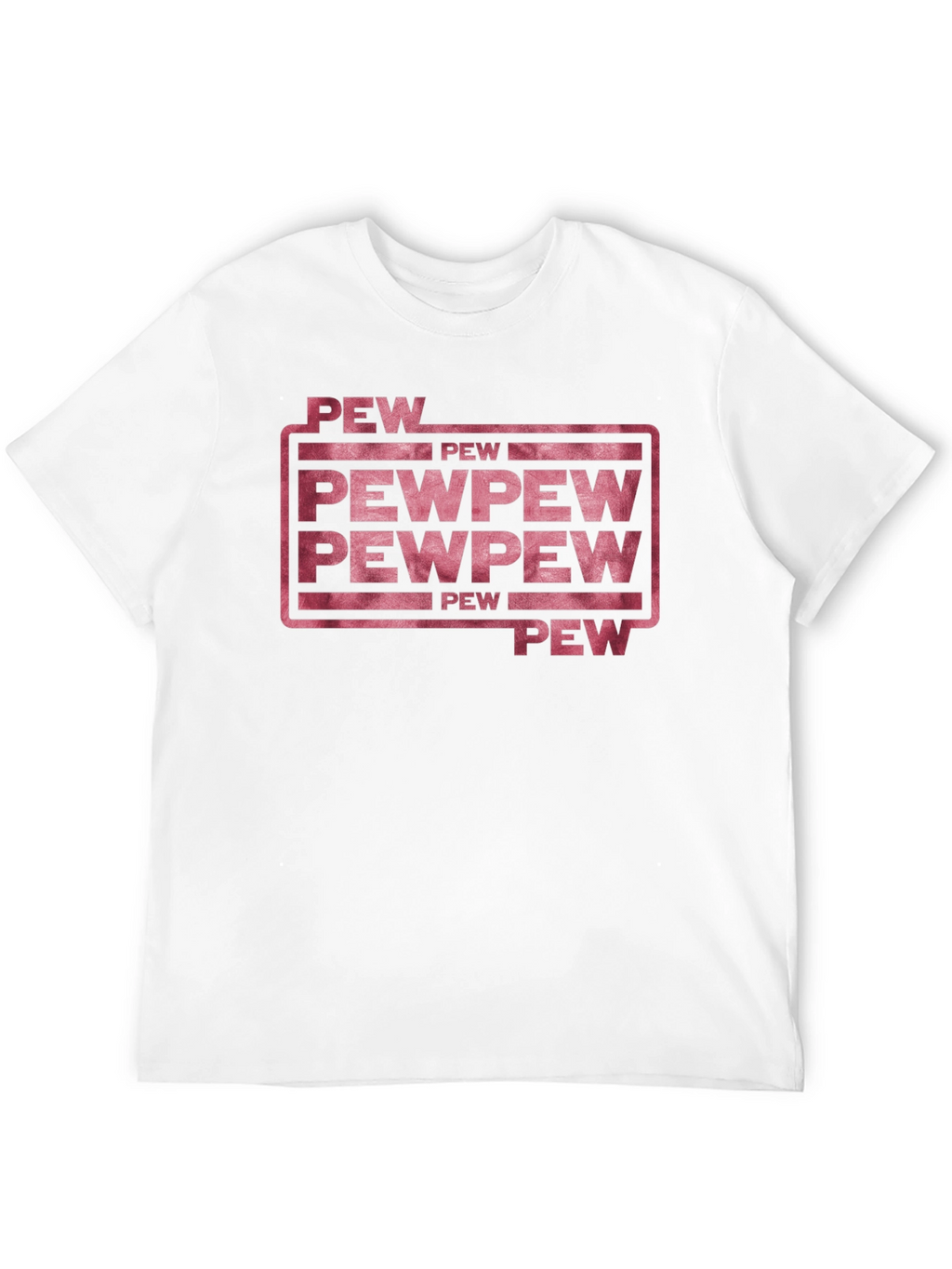 Pew Pew Funny Graphic T-Shirt