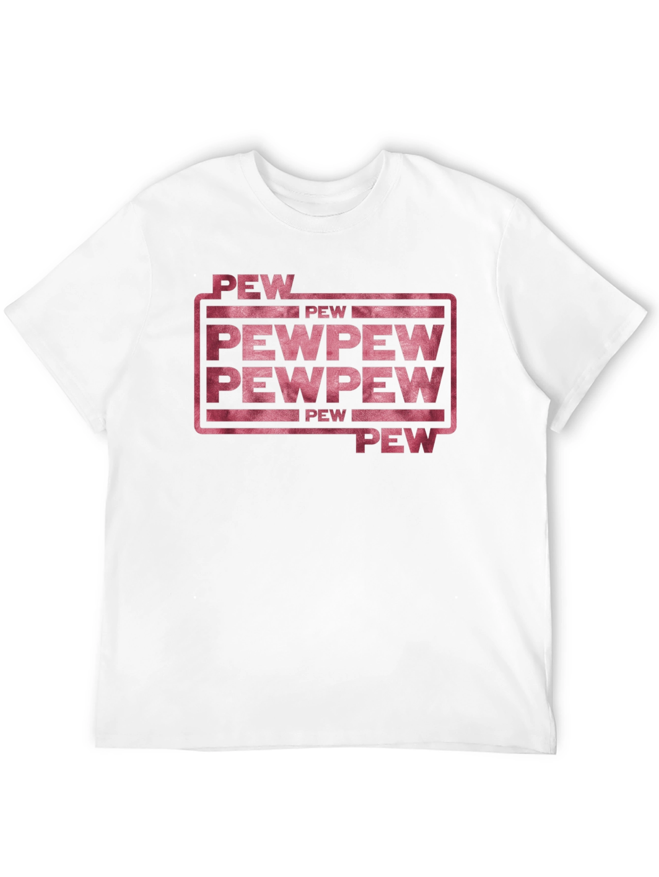 Pew Pew Funny Graphic T-Shirt