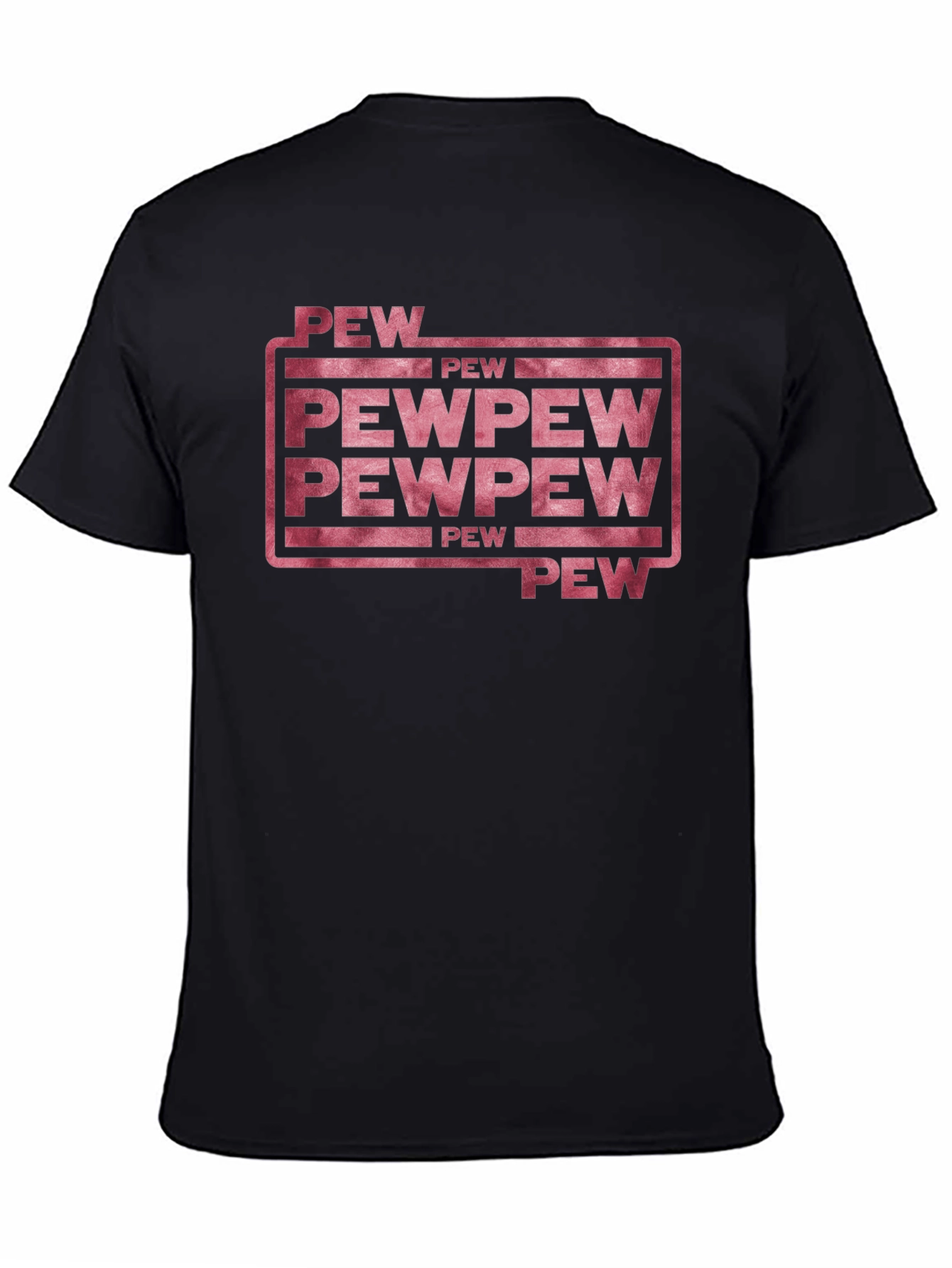 Pew Pew Funny Graphic T-Shirt