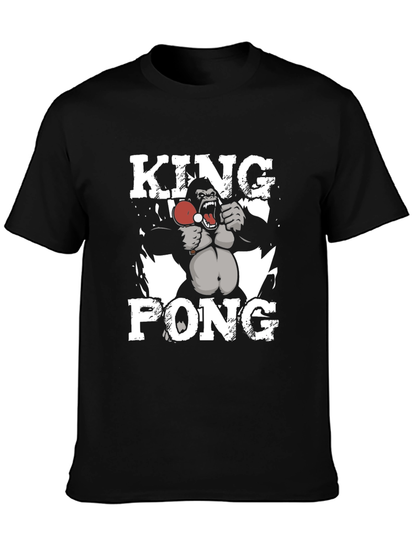 King Pong Gorilla Graphic T-Shirt