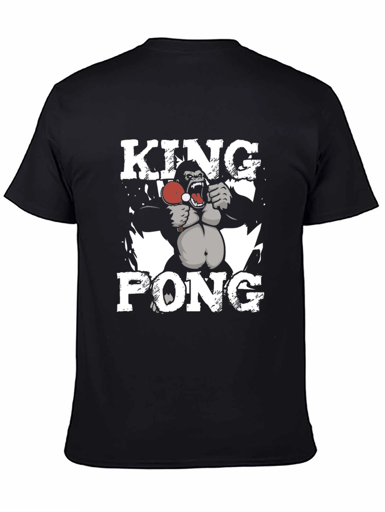 King Pong Gorilla Graphic T-Shirt