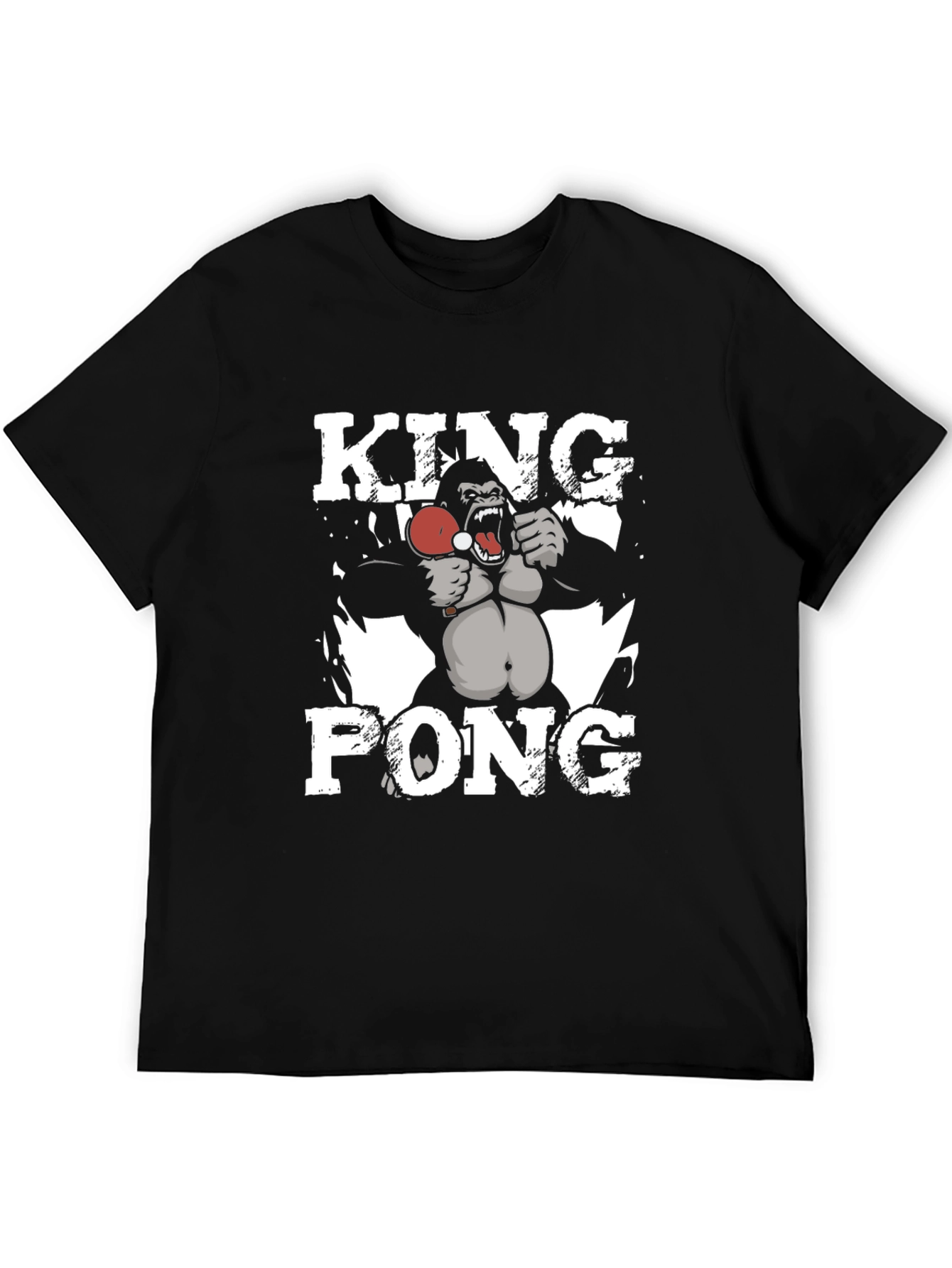 King Pong Gorilla Graphic T-Shirt
