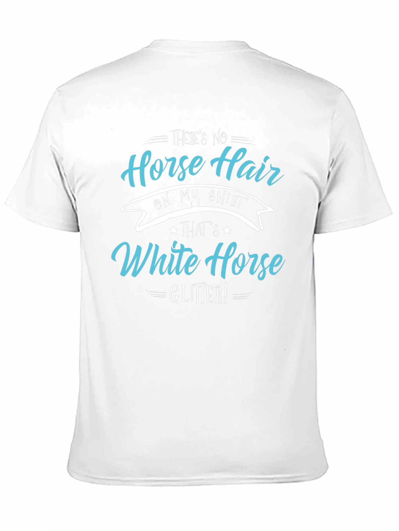 Horse Hair Glitter T-Shirt