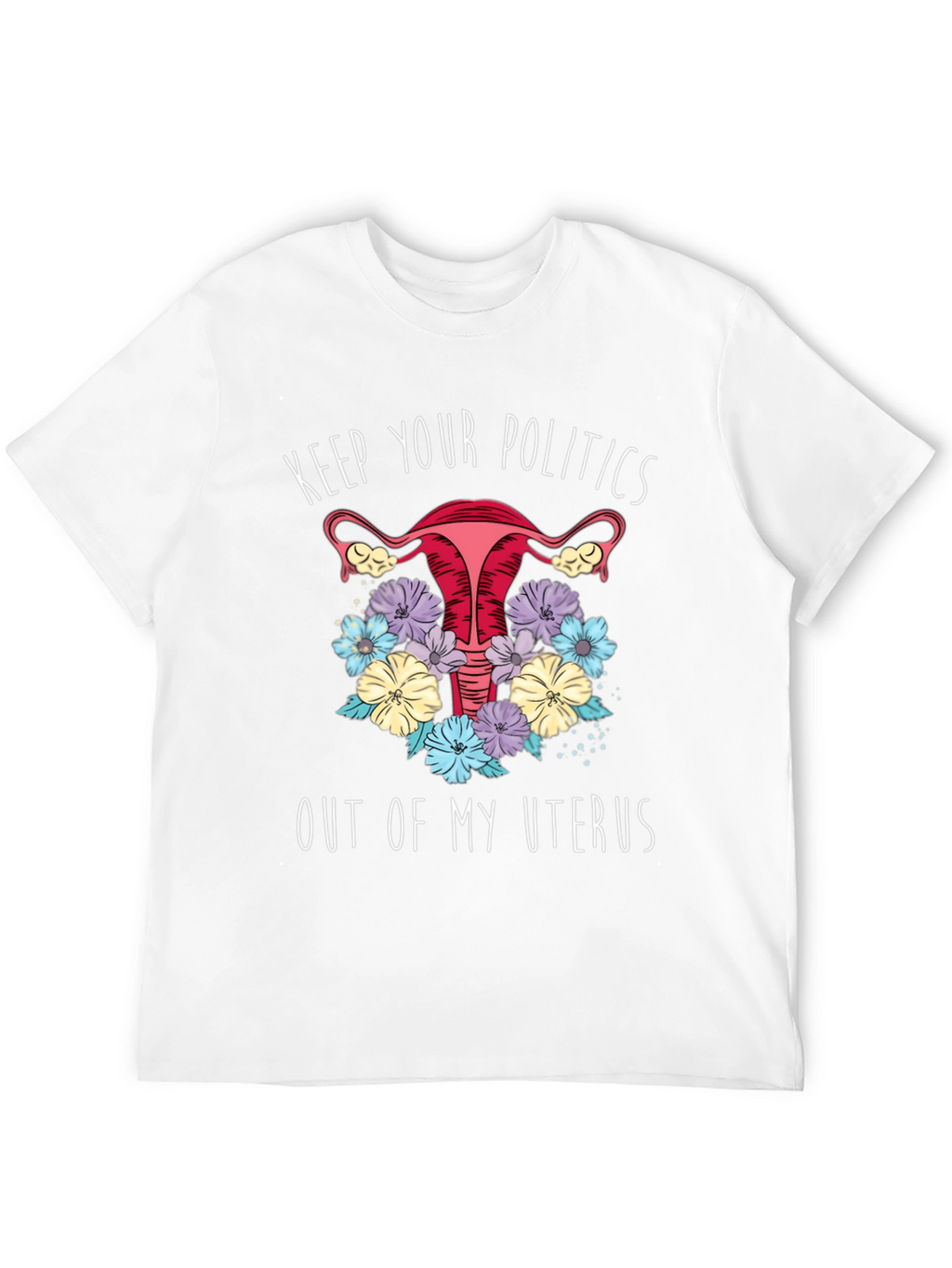 Feminist Uterus Graphic T-Shirt