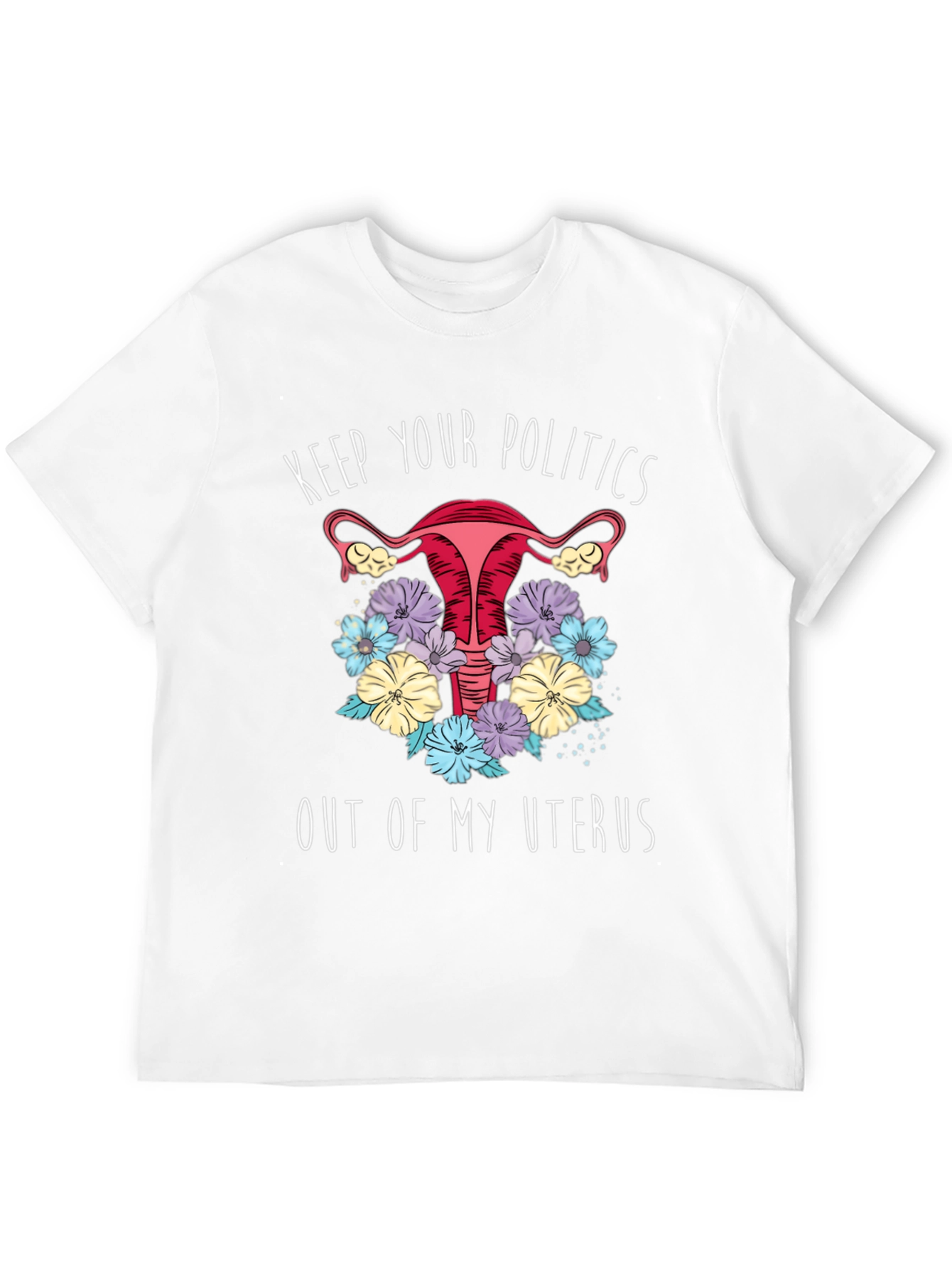 Feminist Uterus Graphic T-Shirt