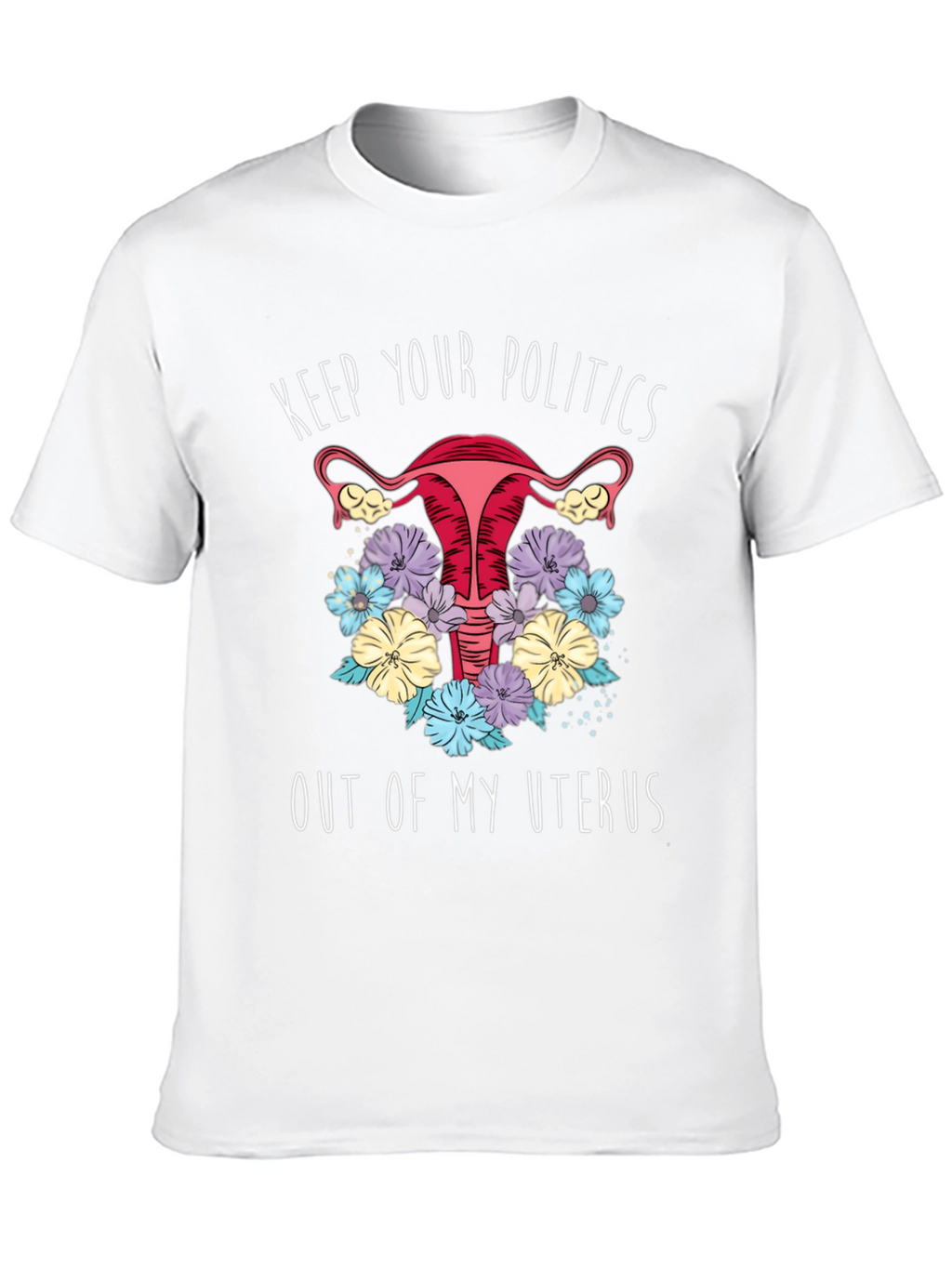 Feminist Uterus Graphic T-Shirt
