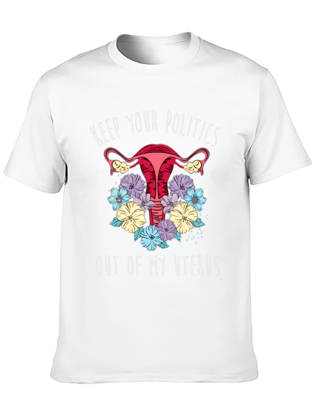 Feminist Uterus Graphic T-Shirt