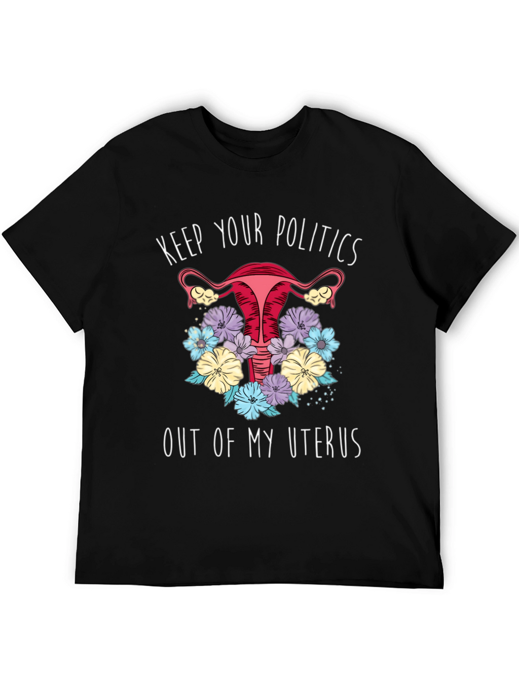 Feminist Uterus Graphic T-Shirt