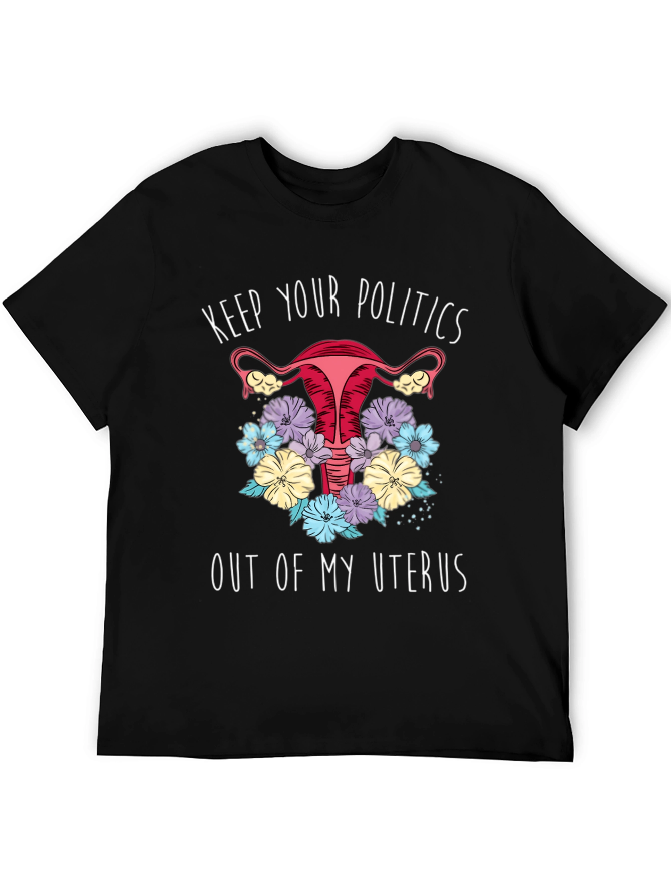 Feminist Uterus Graphic T-Shirt