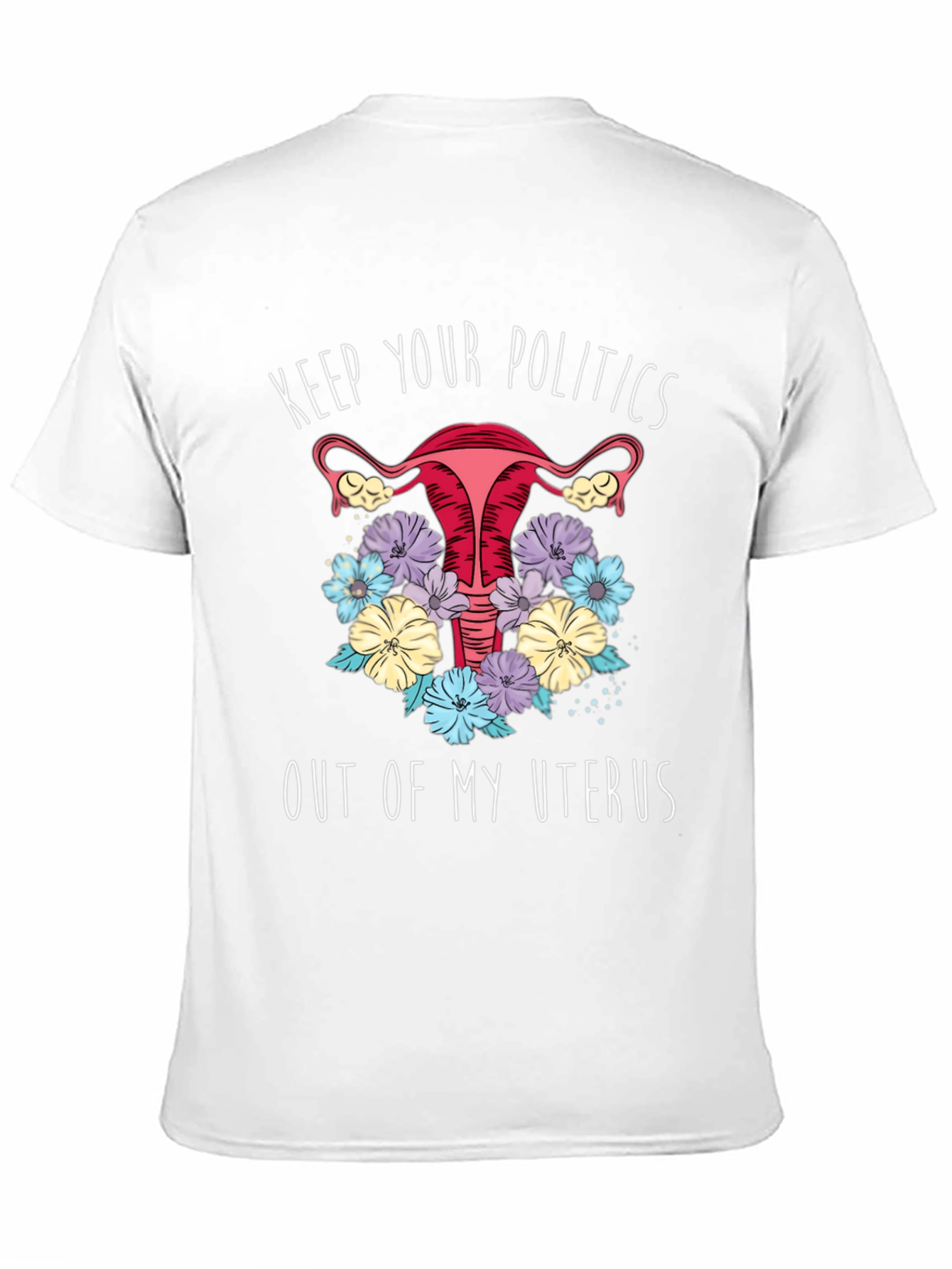 Feminist Uterus Graphic T-Shirt