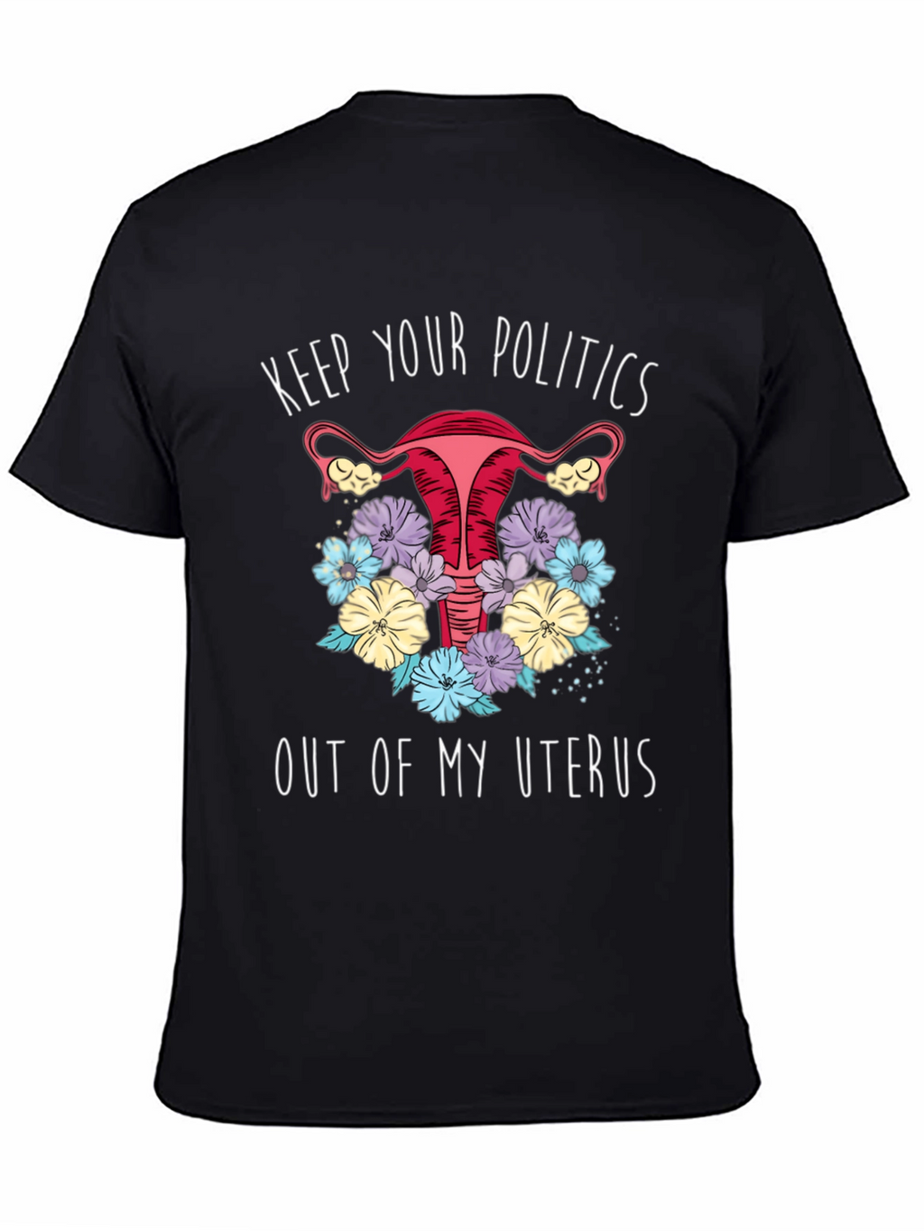 Feminist Uterus Graphic T-Shirt