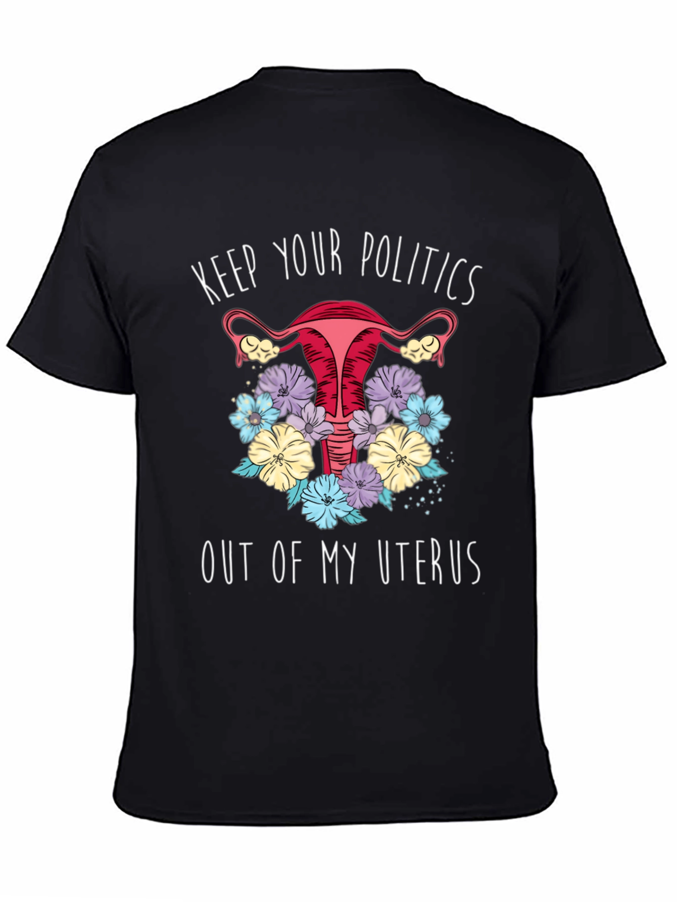 Feminist Uterus Graphic T-Shirt