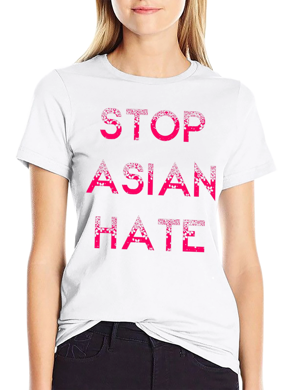 Stop Asian Hate T-Shirt - Black