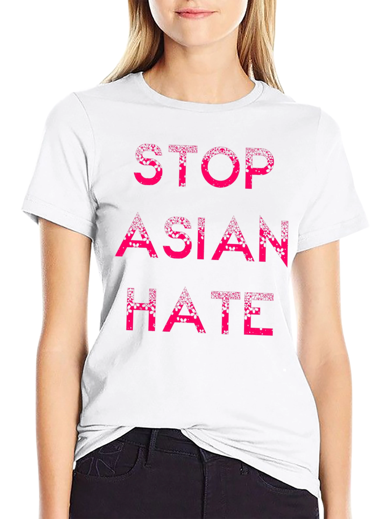 Stop Asian Hate T-Shirt - Black