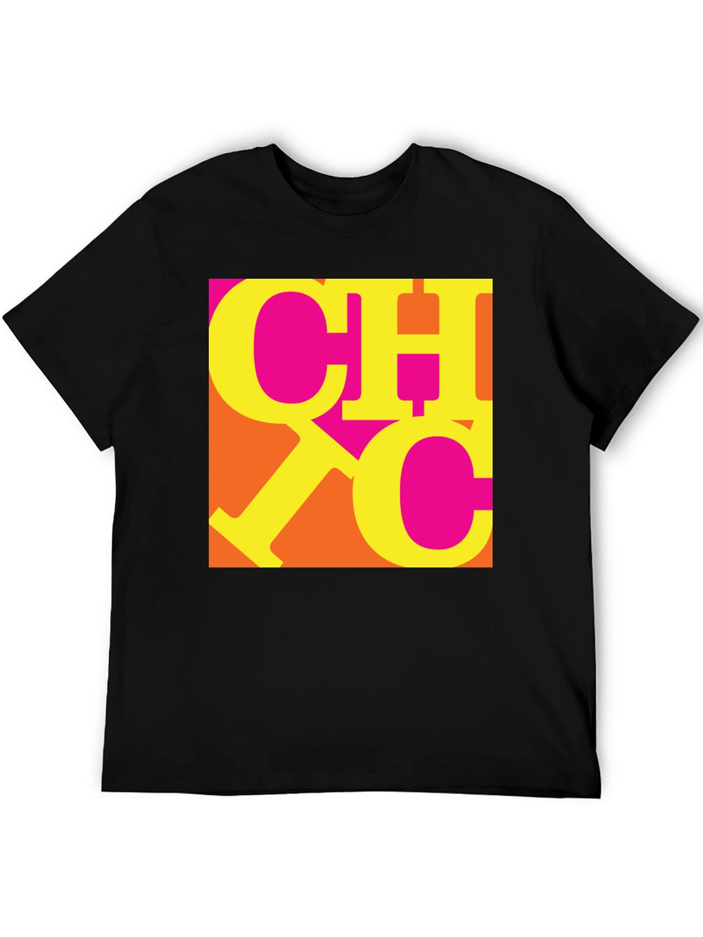 Bold Graphic Tee - CHC Design Black T-Shirt