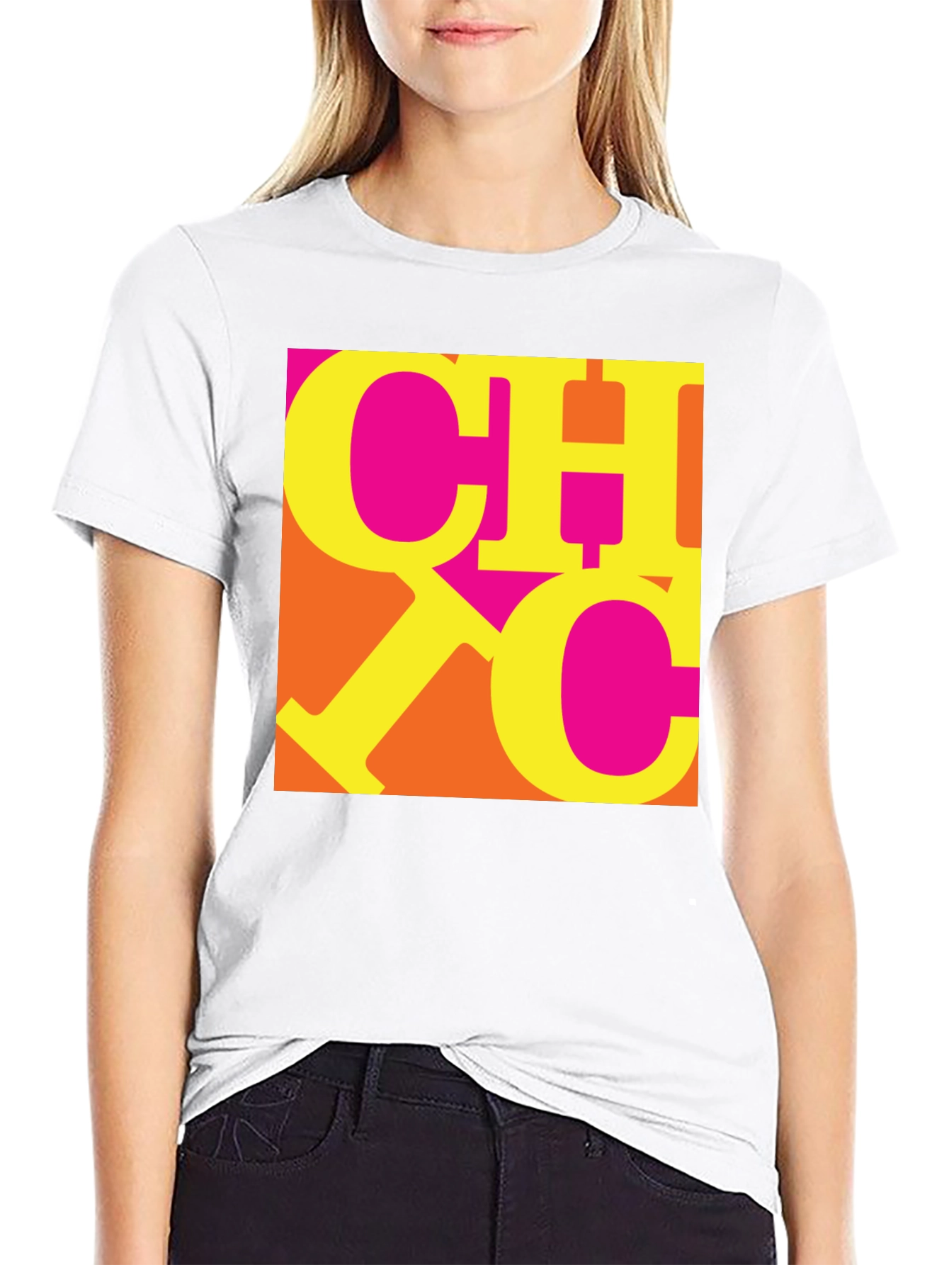 Bold Graphic Tee - CHC Design Black T-Shirt