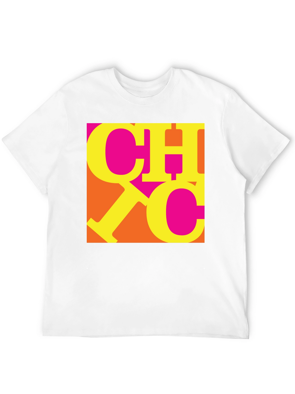 Bold Graphic Tee - CHC Design Black T-Shirt