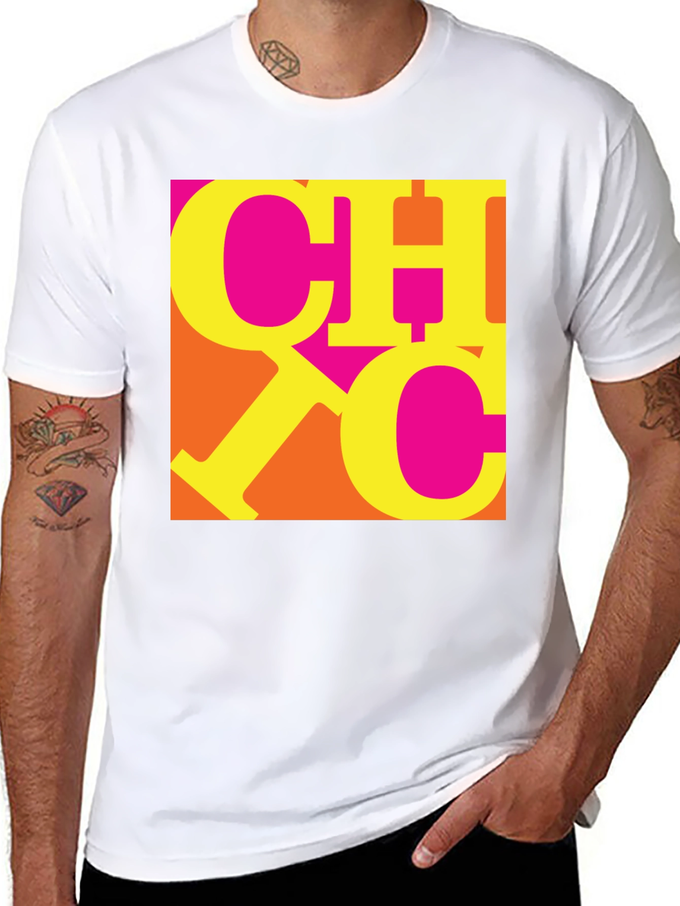 Bold Graphic Tee - CHC Design Black T-Shirt
