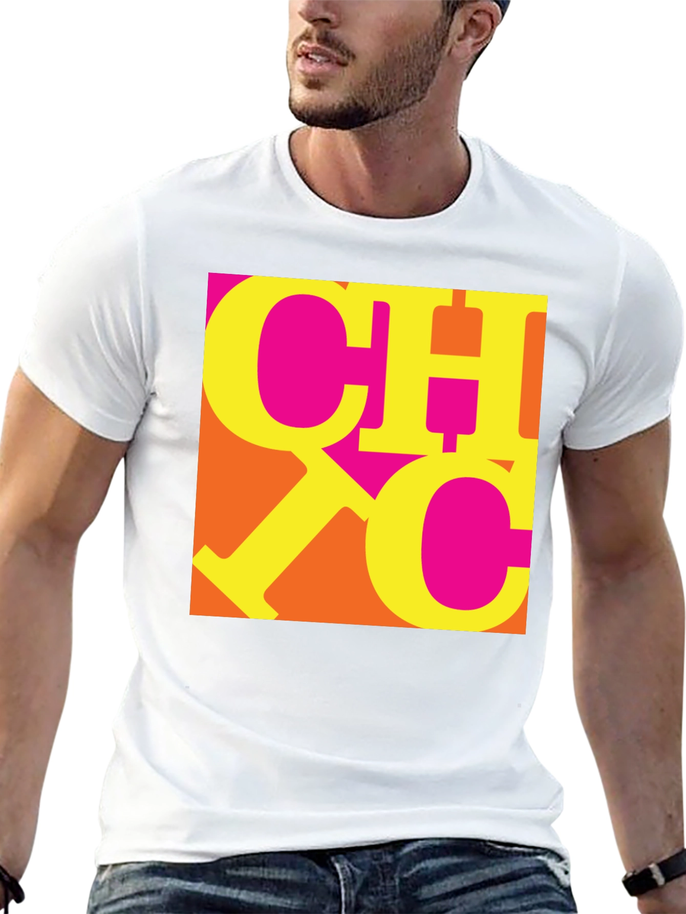 Bold Graphic Tee - CHC Design Black T-Shirt