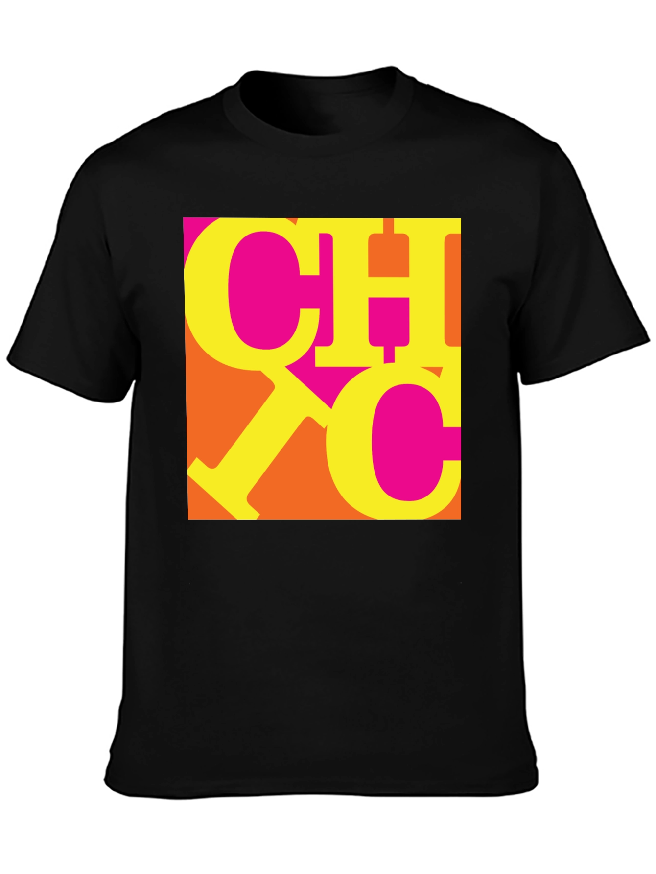 Bold Graphic Tee - CHC Design Black T-Shirt