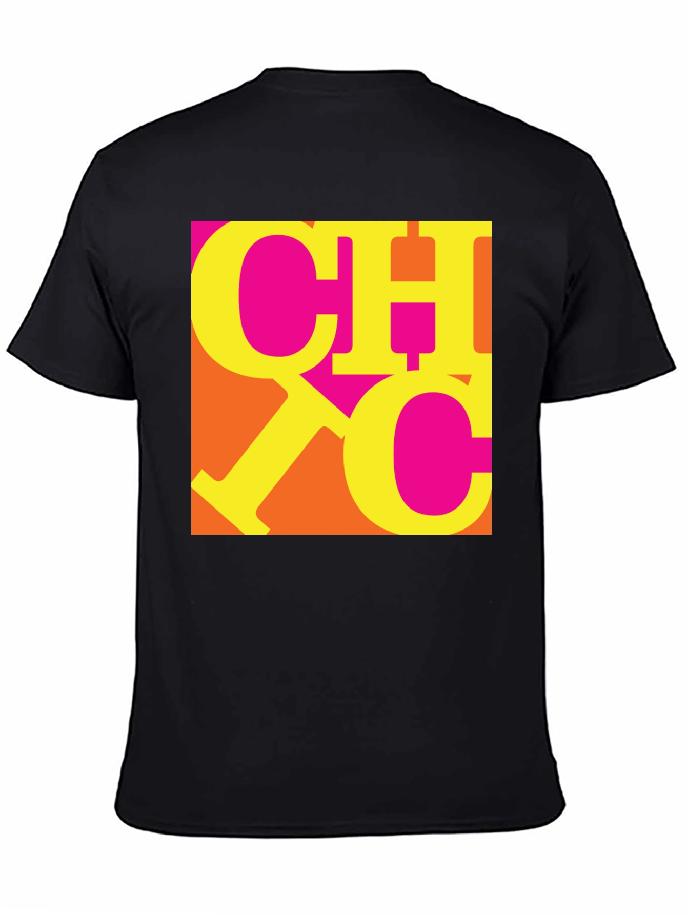 Bold Graphic Tee - CHC Design Black T-Shirt