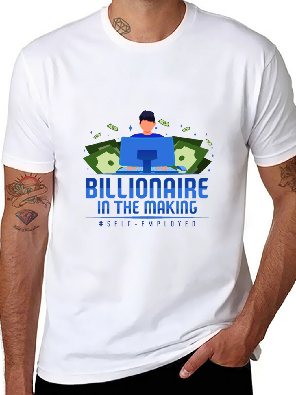 Billionaire in the Making Graphic Tee