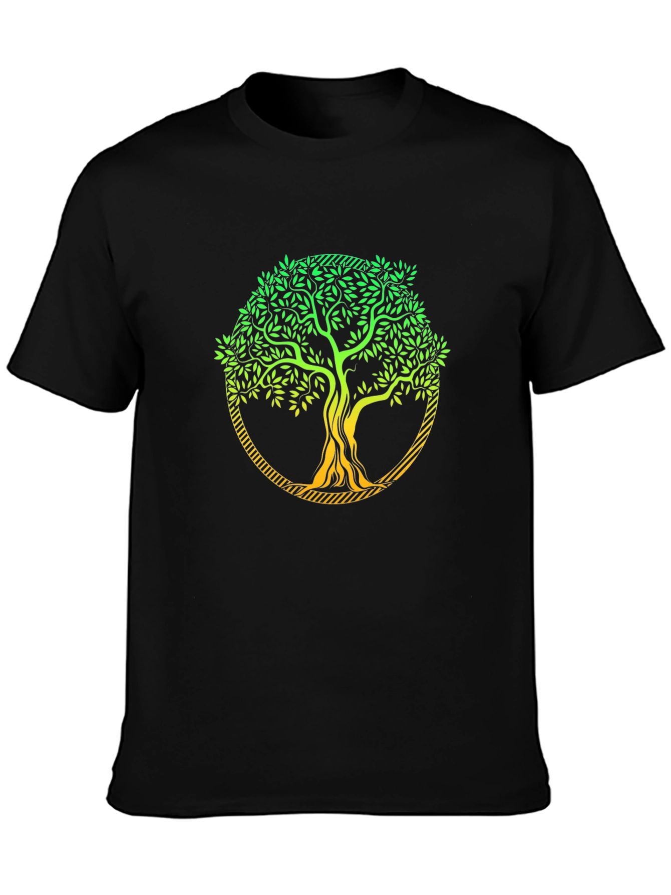 Tree of Life Graphic Tee - Stylish Black T-Shirt