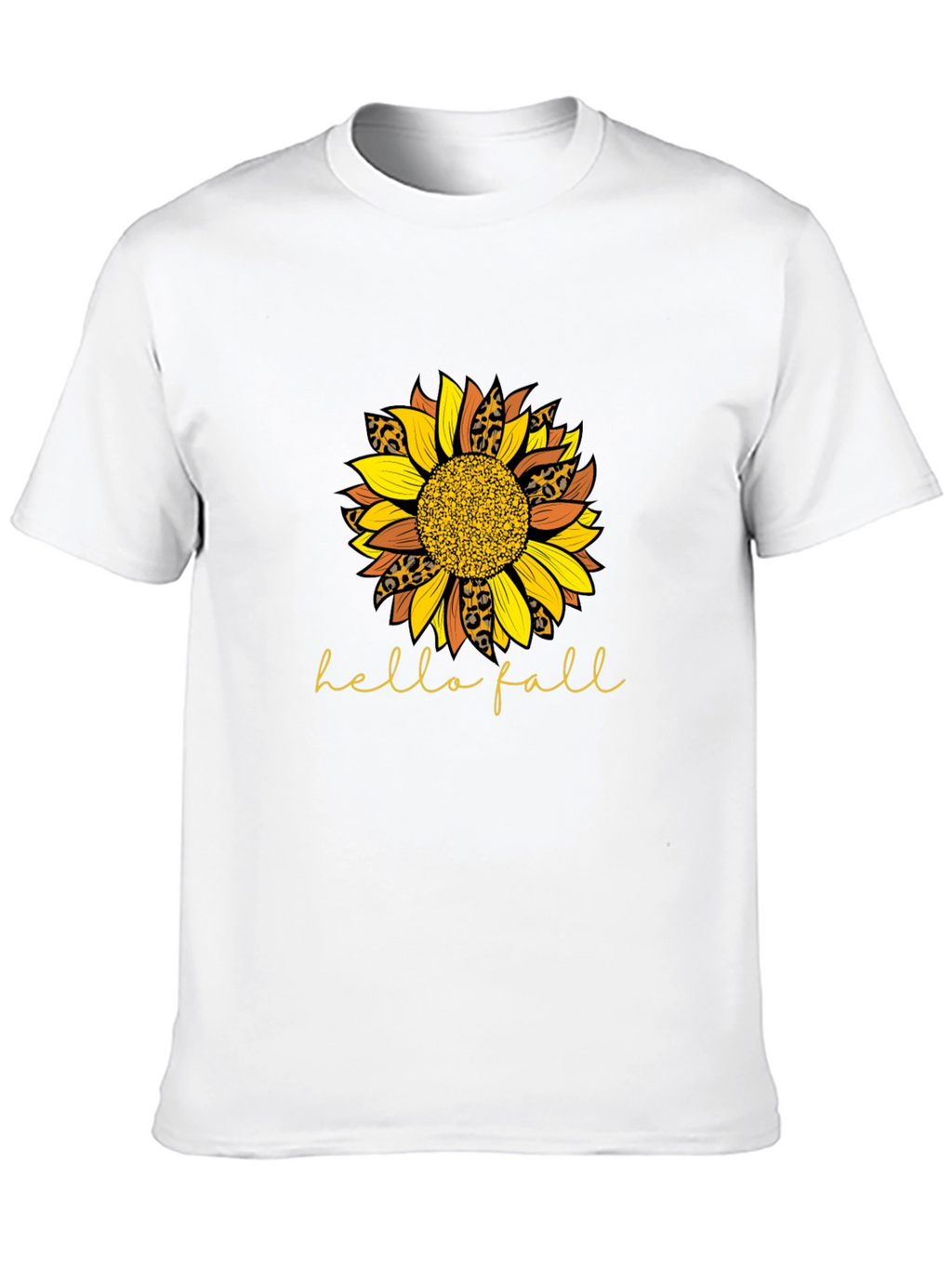 Hello Fall Sunflower Graphic Tee