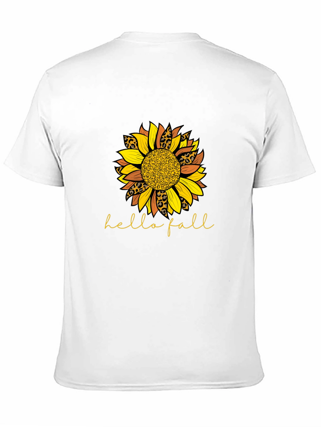 Hello Fall Sunflower Graphic Tee