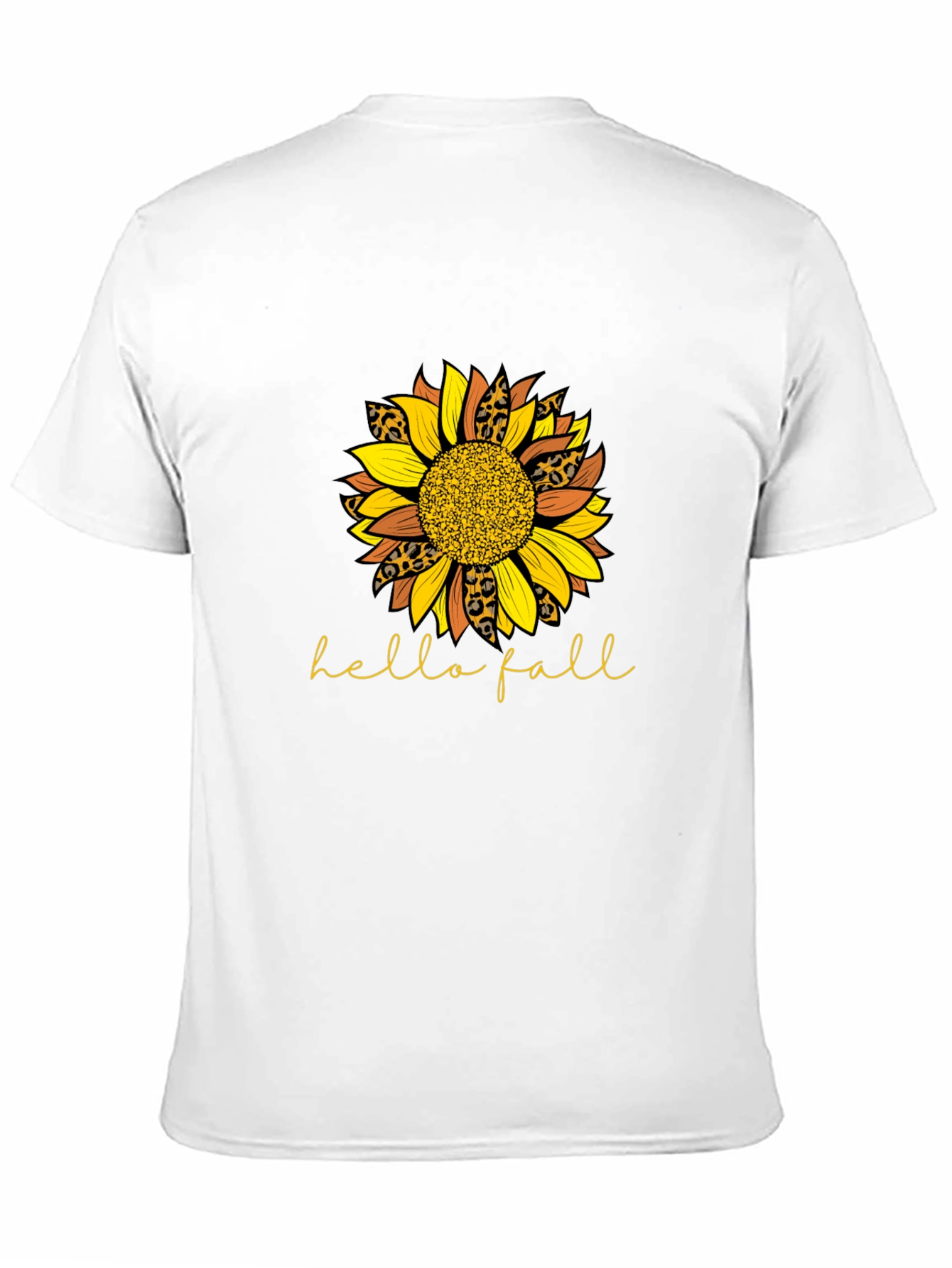 Hello Fall Sunflower Graphic Tee