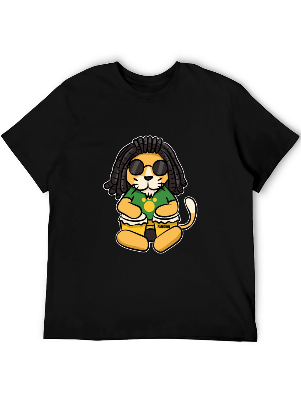 Rasta Lion Graphic T-Shirt - Reggae Vibe