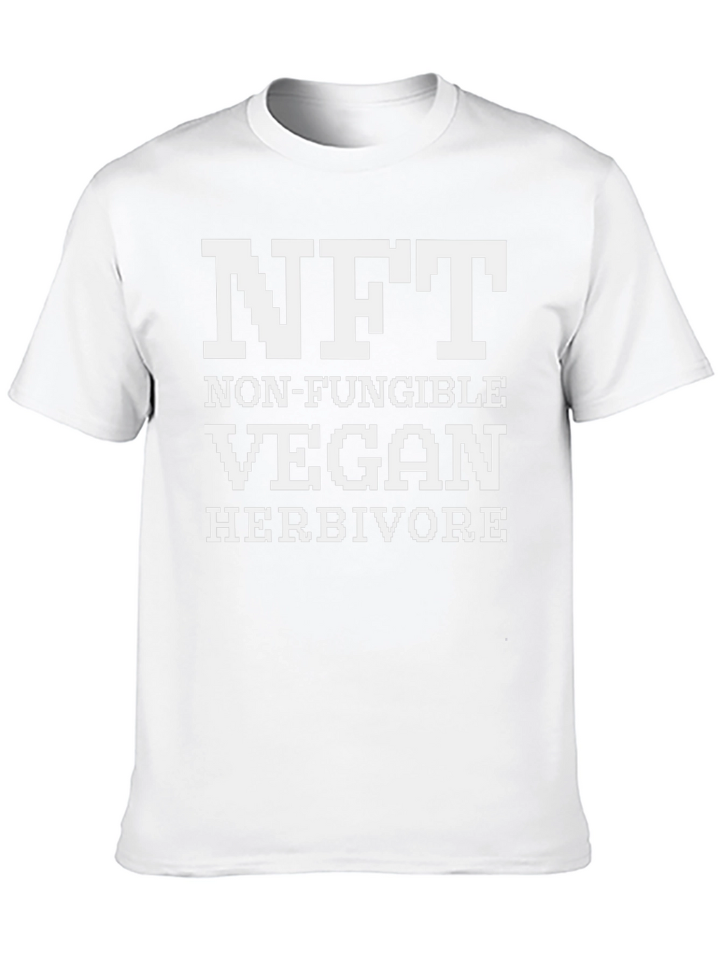 NFT Vegan Herbivore T-Shirt - Funny Crypto Tee