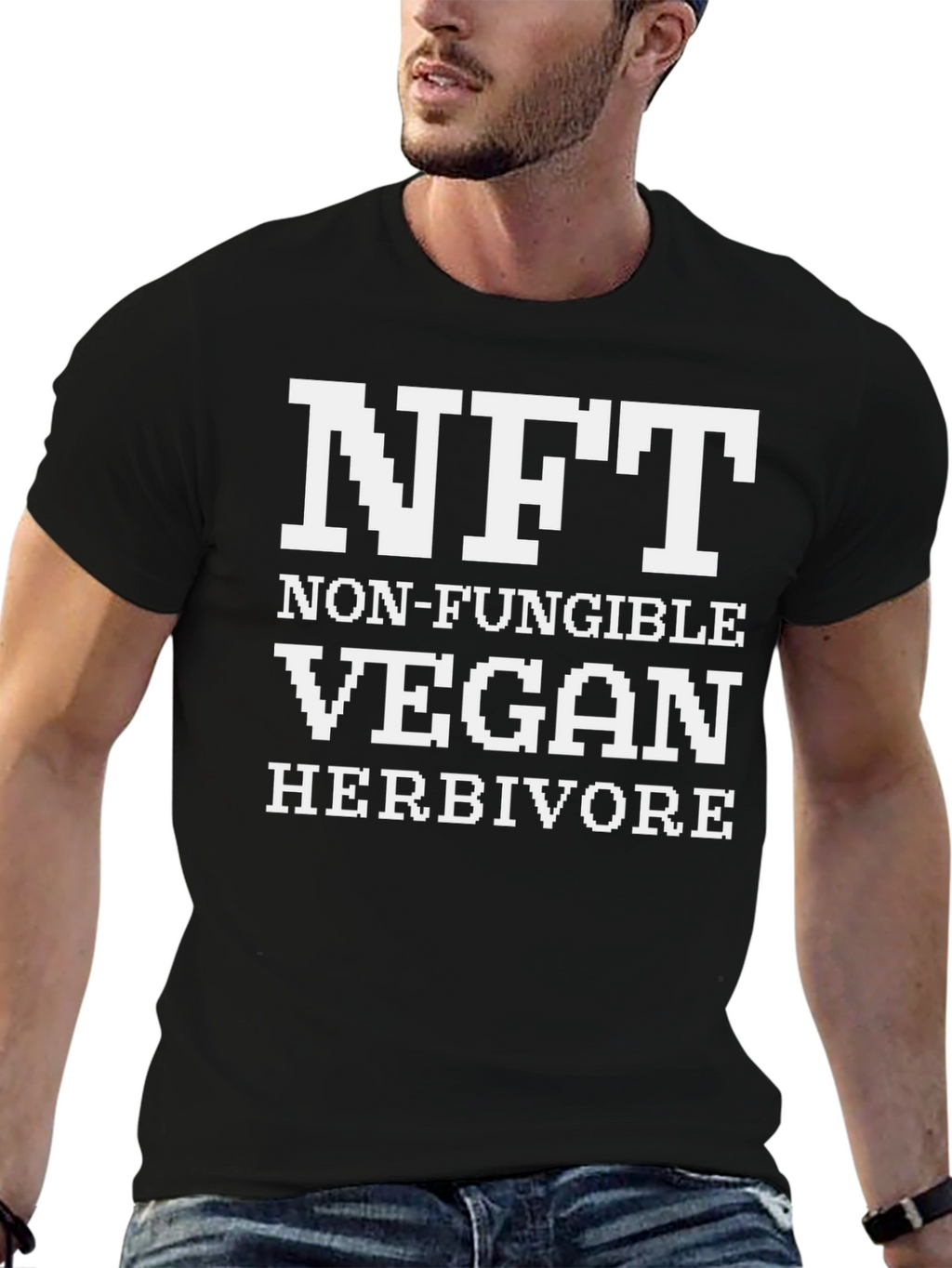 NFT Vegan Herbivore T-Shirt - Funny Crypto Tee