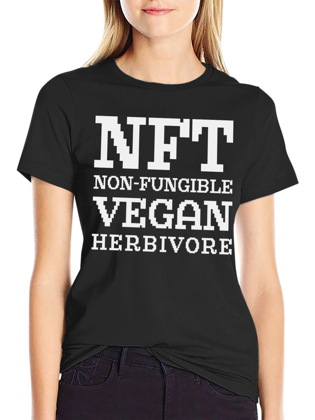 NFT Vegan Herbivore T-Shirt - Funny Crypto Tee