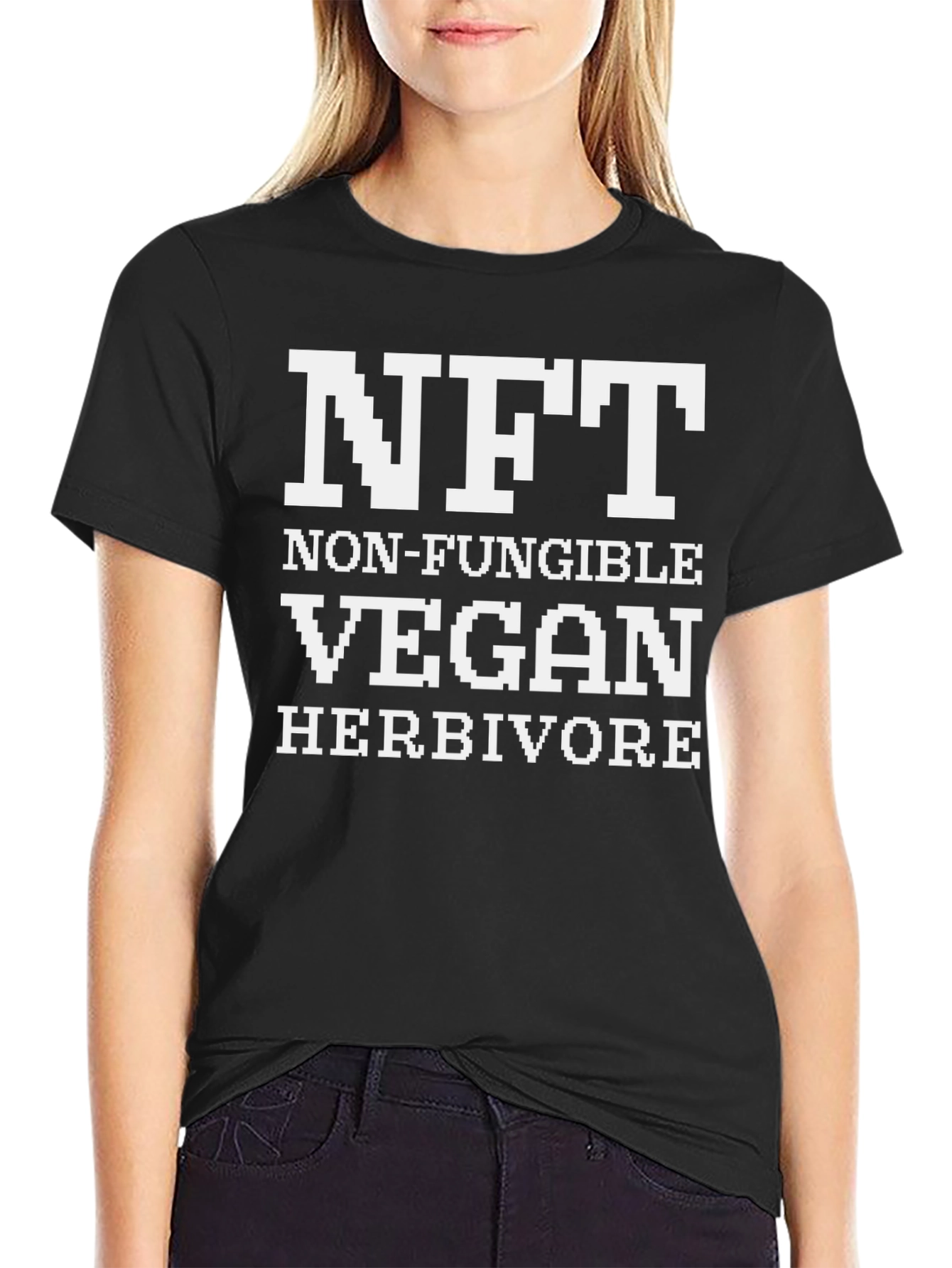 NFT Vegan Herbivore T-Shirt - Funny Crypto Tee