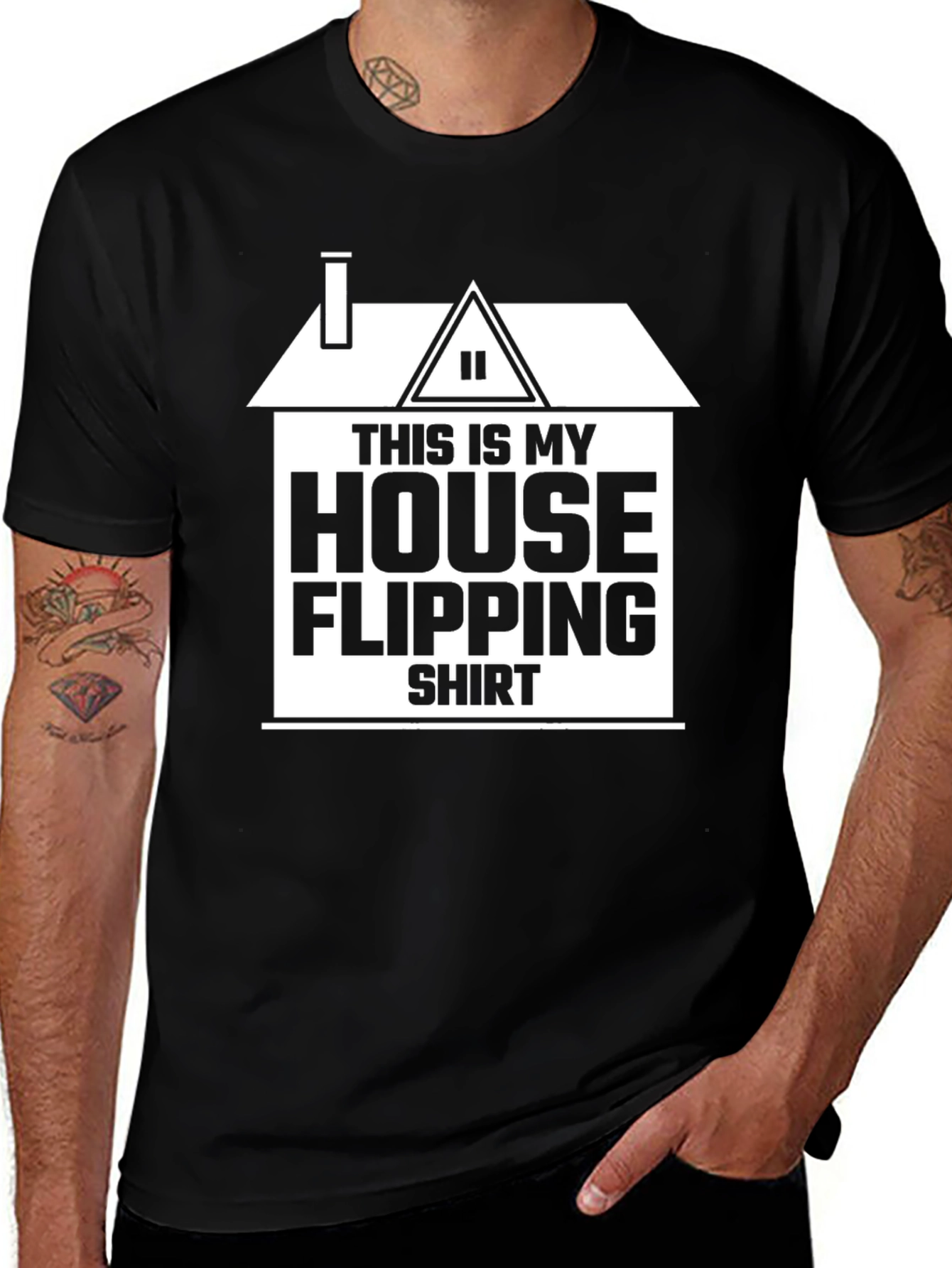 House Flipping Shirt - Novelty Real Estate Investor Tee