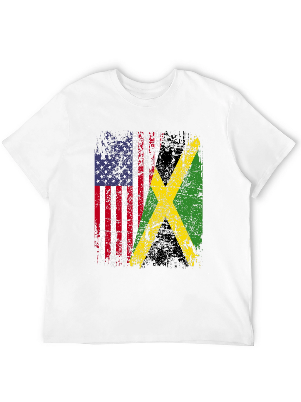 USA Jamaica Flag T-Shirt