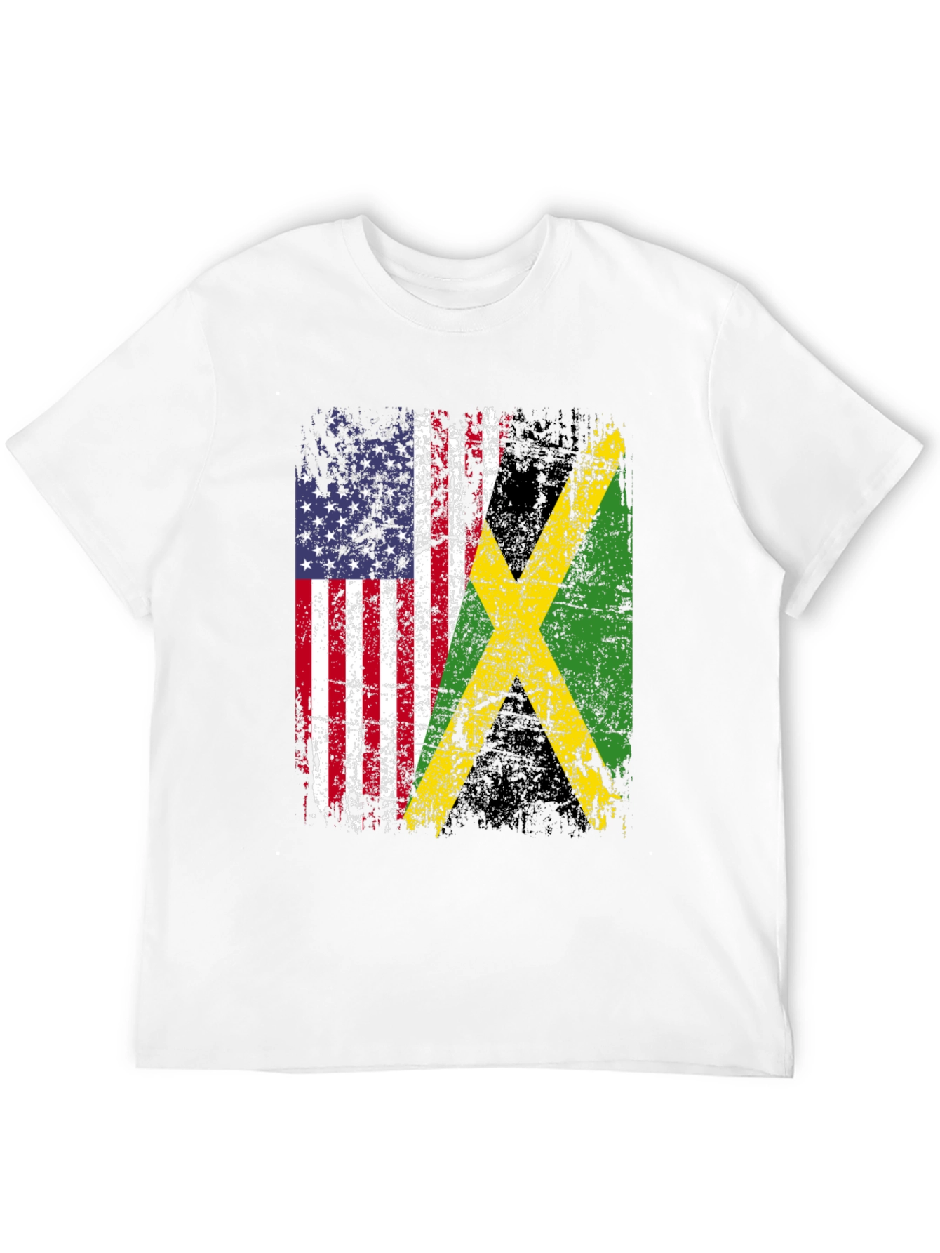 USA Jamaica Flag T-Shirt