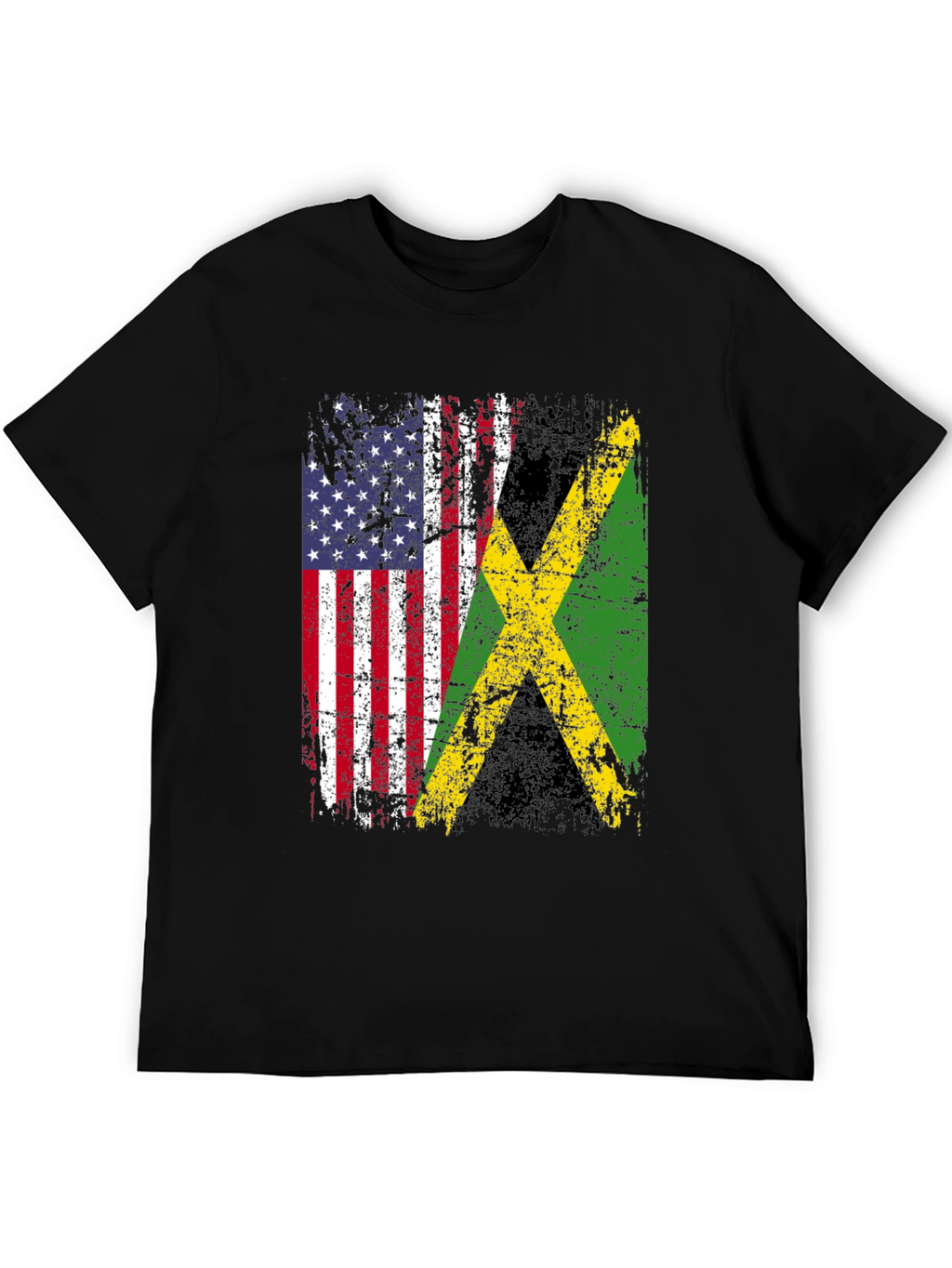 USA Jamaica Flag T-Shirt