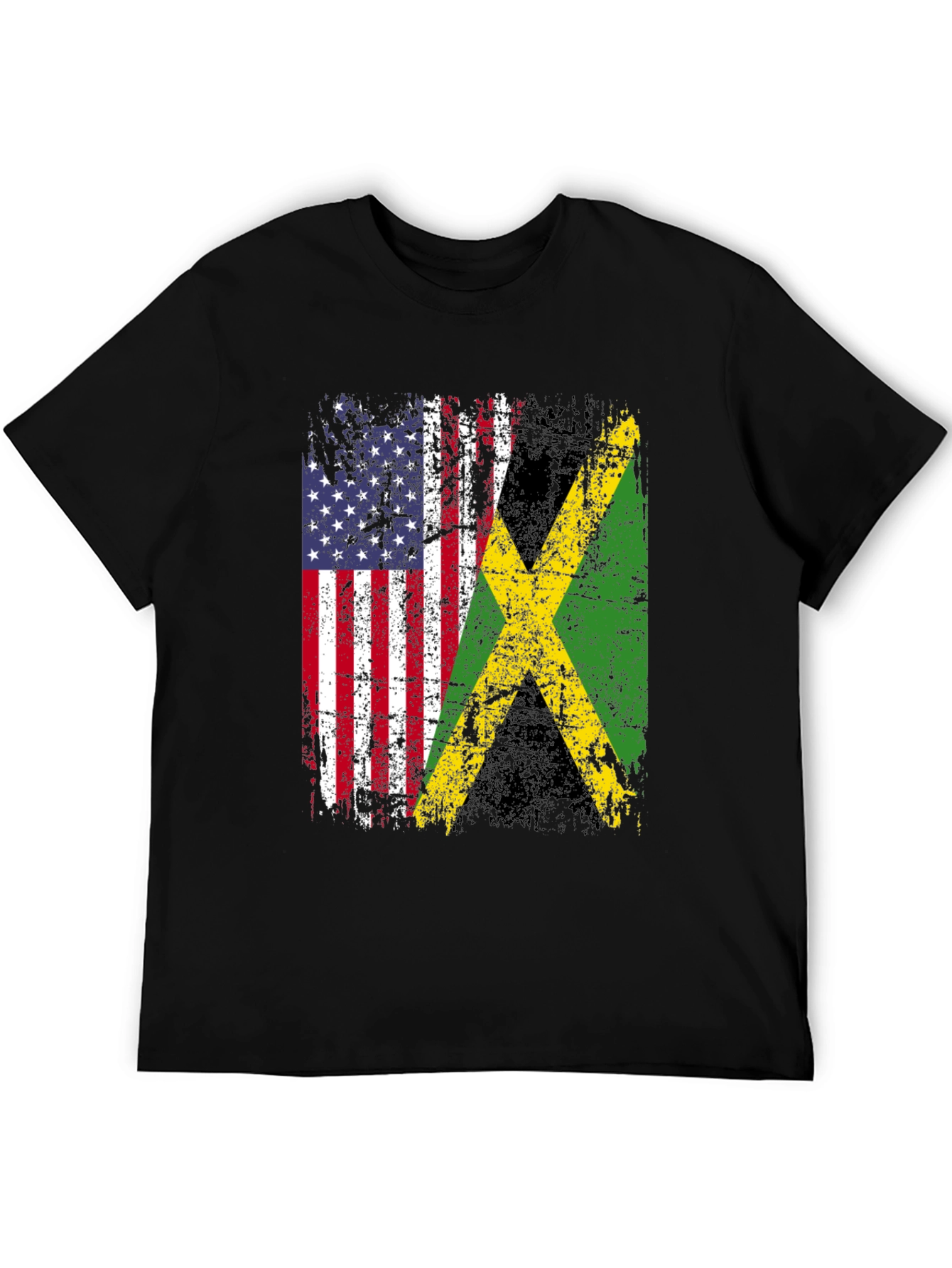 USA Jamaica Flag T-Shirt