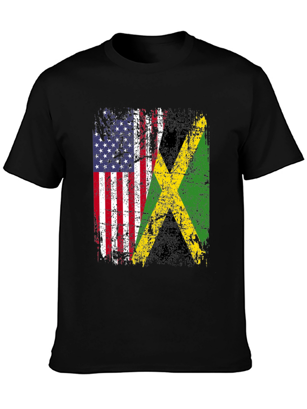 USA Jamaica Flag T-Shirt
