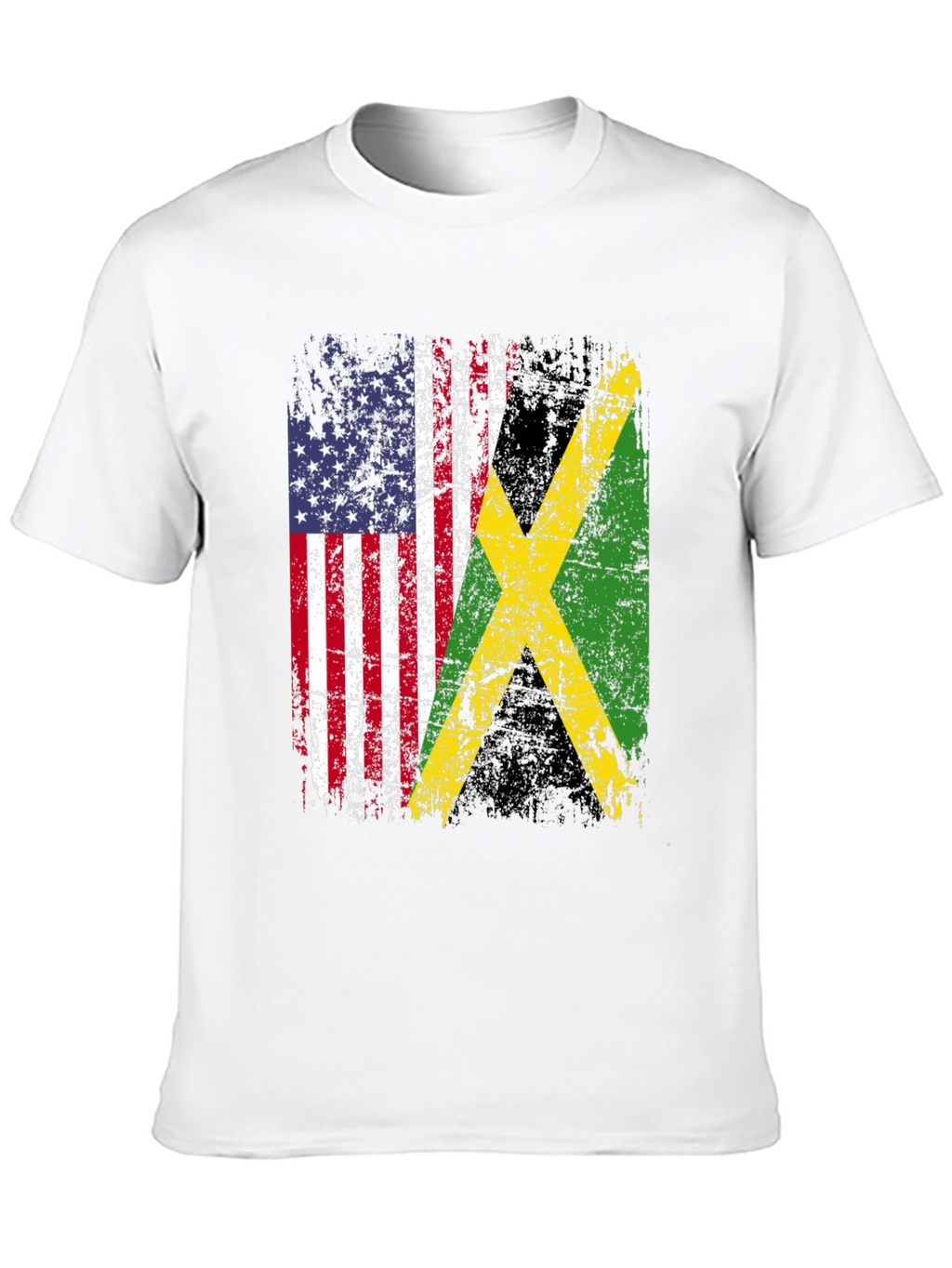 USA Jamaica Flag T-Shirt
