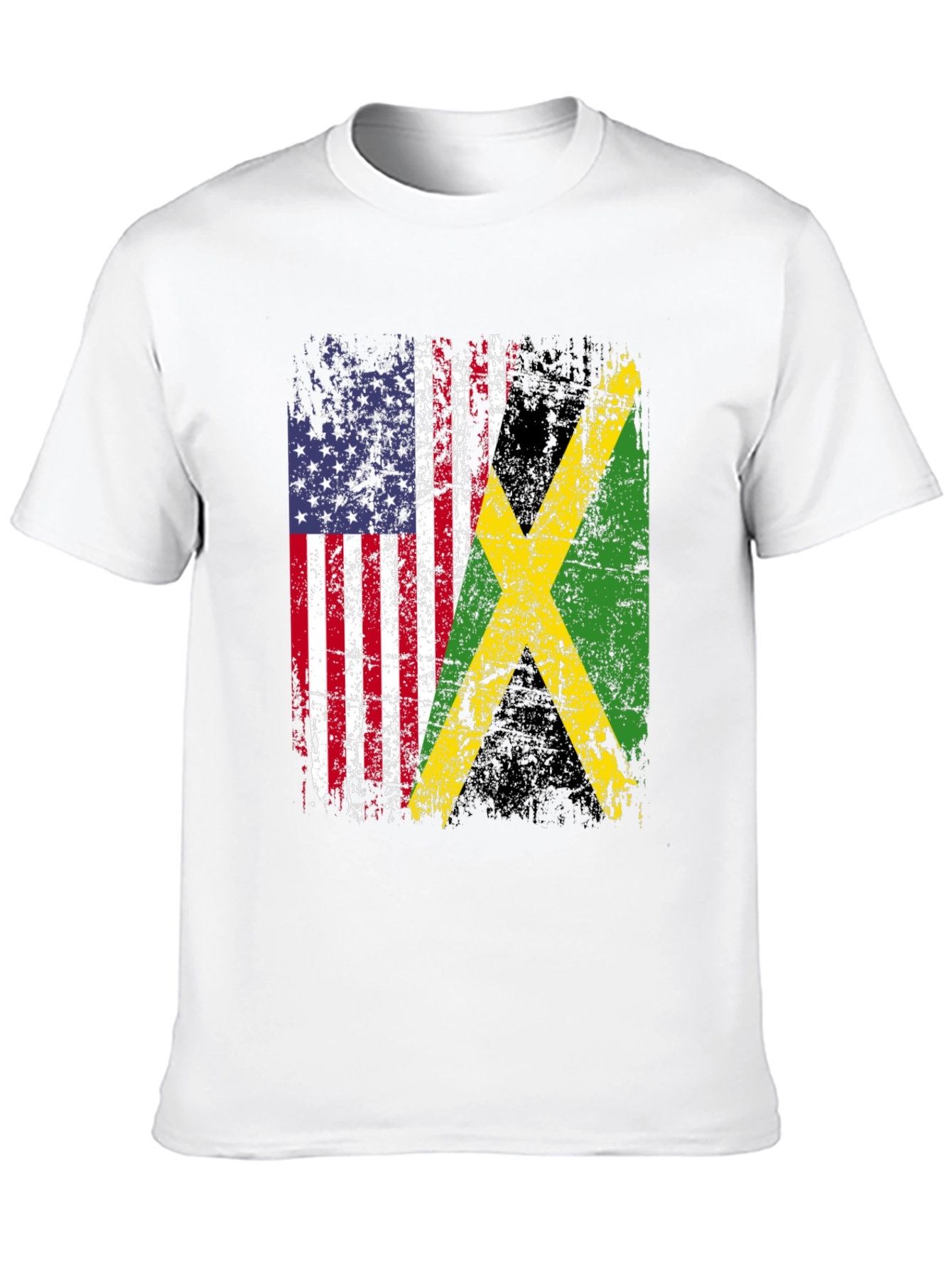 USA Jamaica Flag T-Shirt