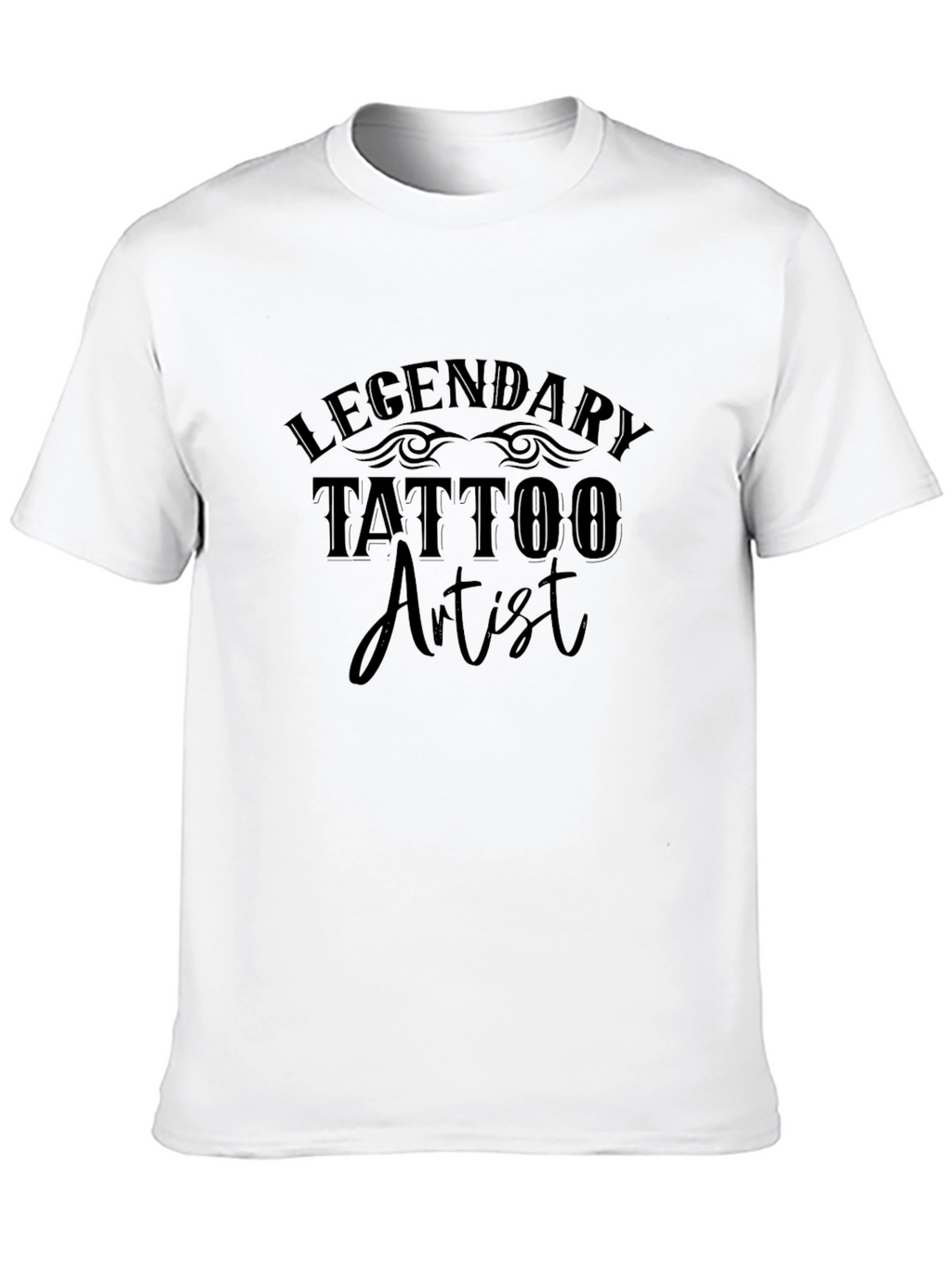Legendary Tattoo Artist Black T-Shirt