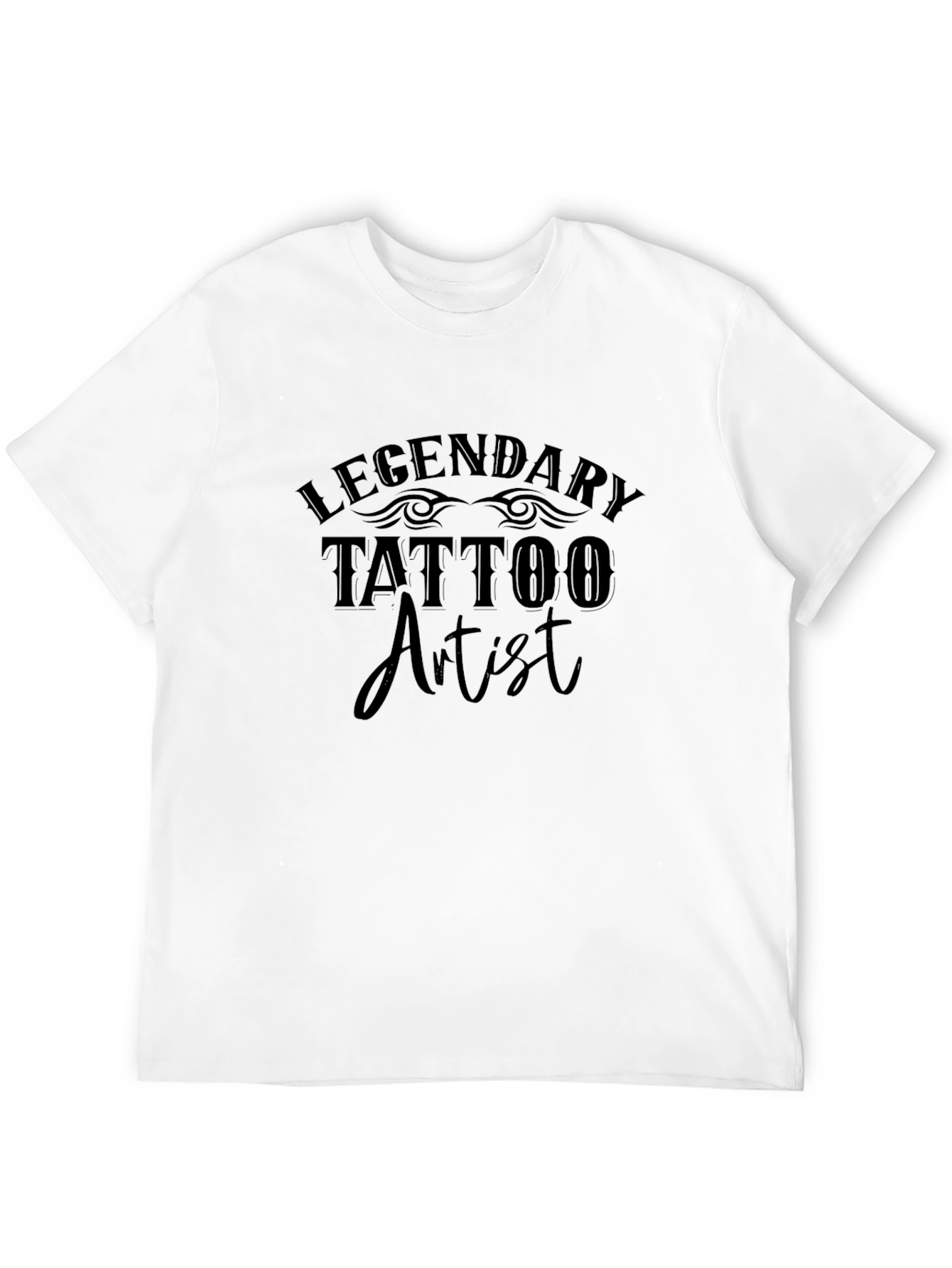 Legendary Tattoo Artist Black T-Shirt