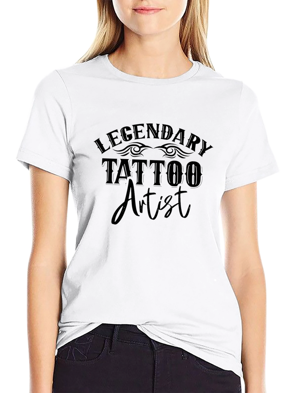Legendary Tattoo Artist Black T-Shirt