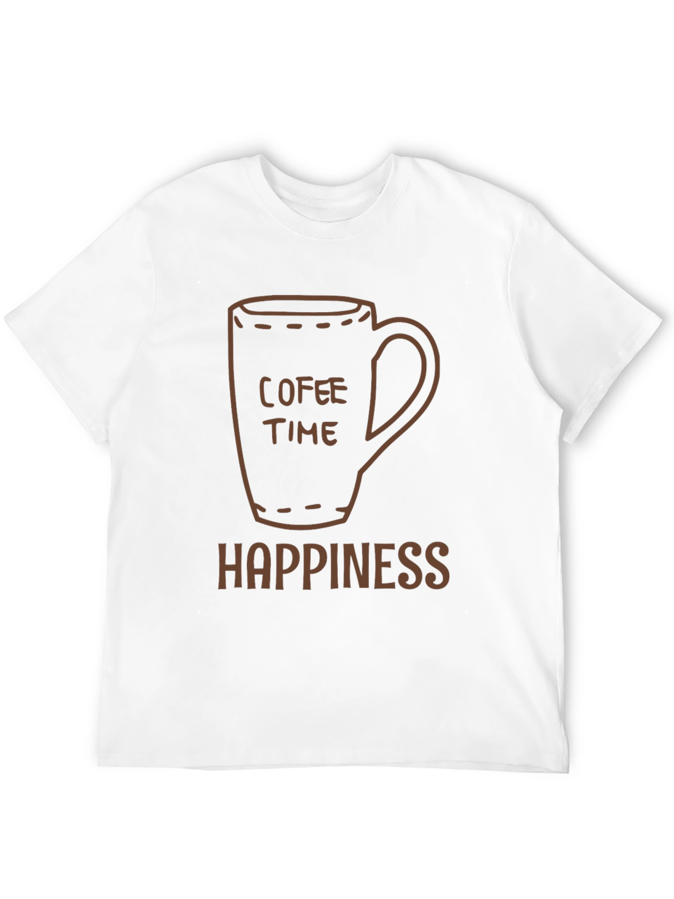 Coffee Time Happiness Graphic Tee