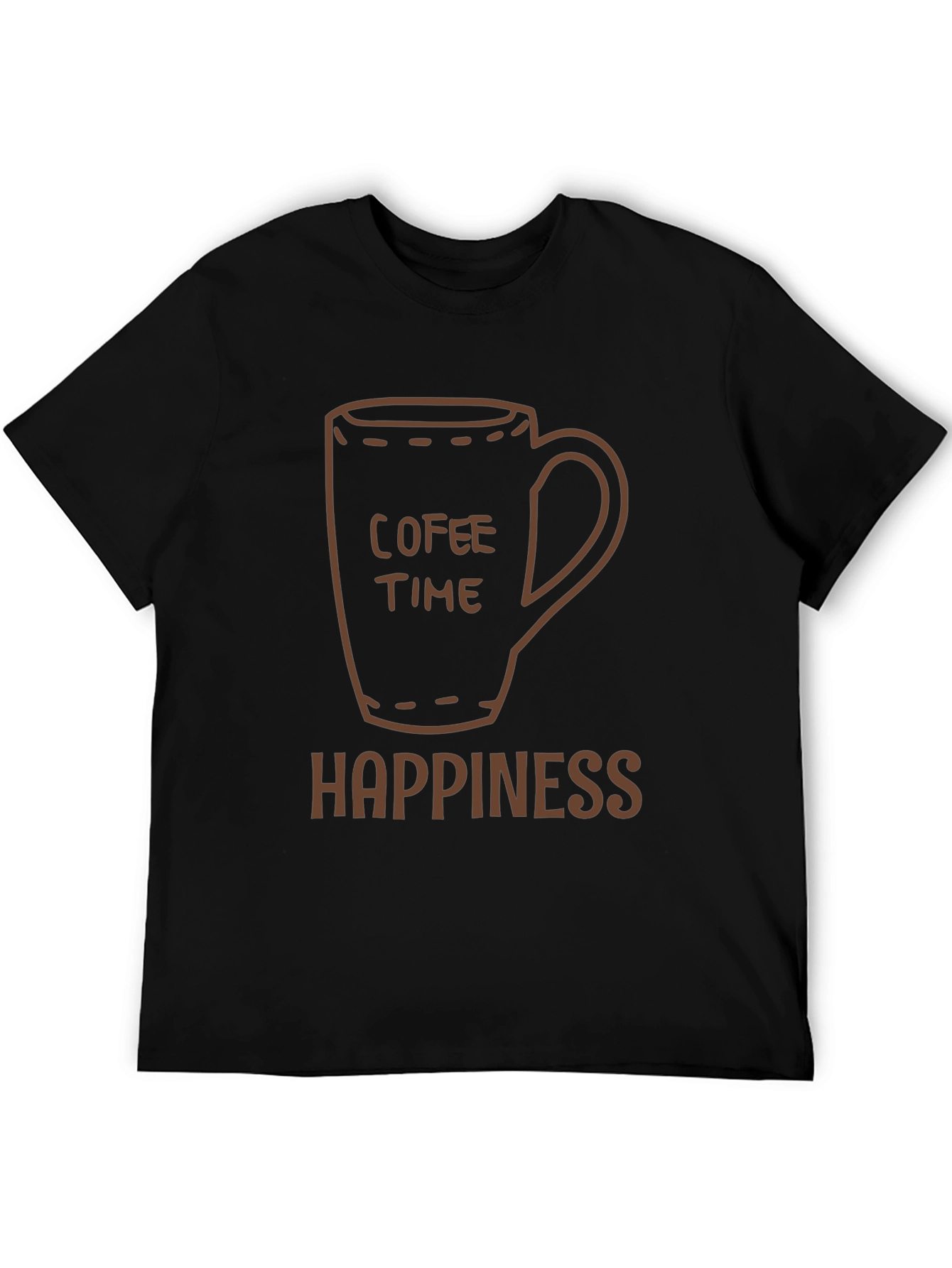 Coffee Time Happiness Graphic Tee