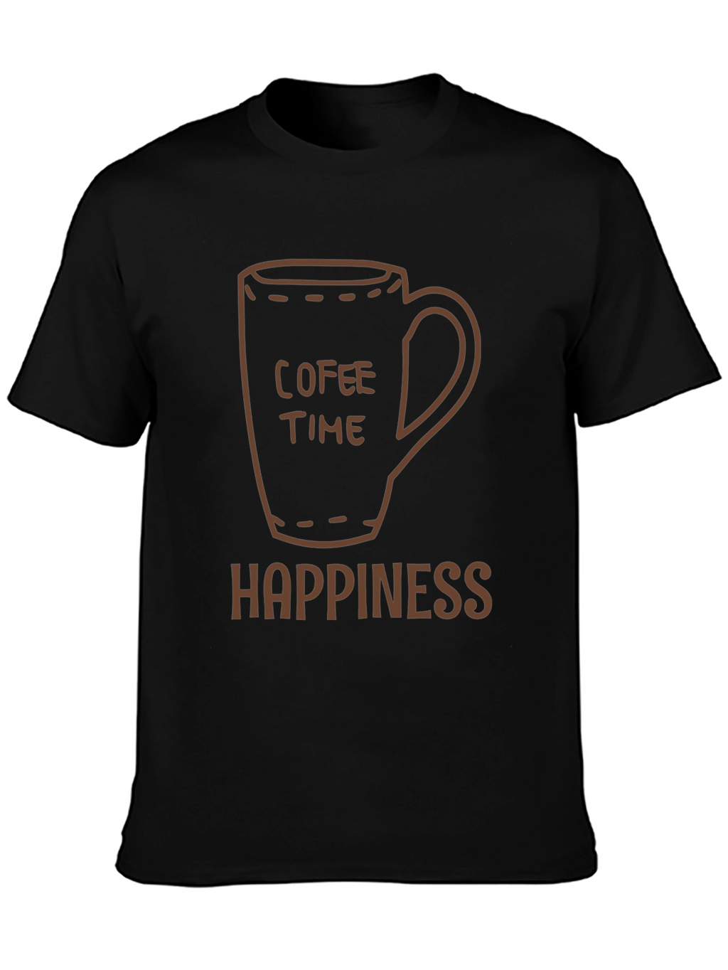 Coffee Time Happiness Graphic Tee