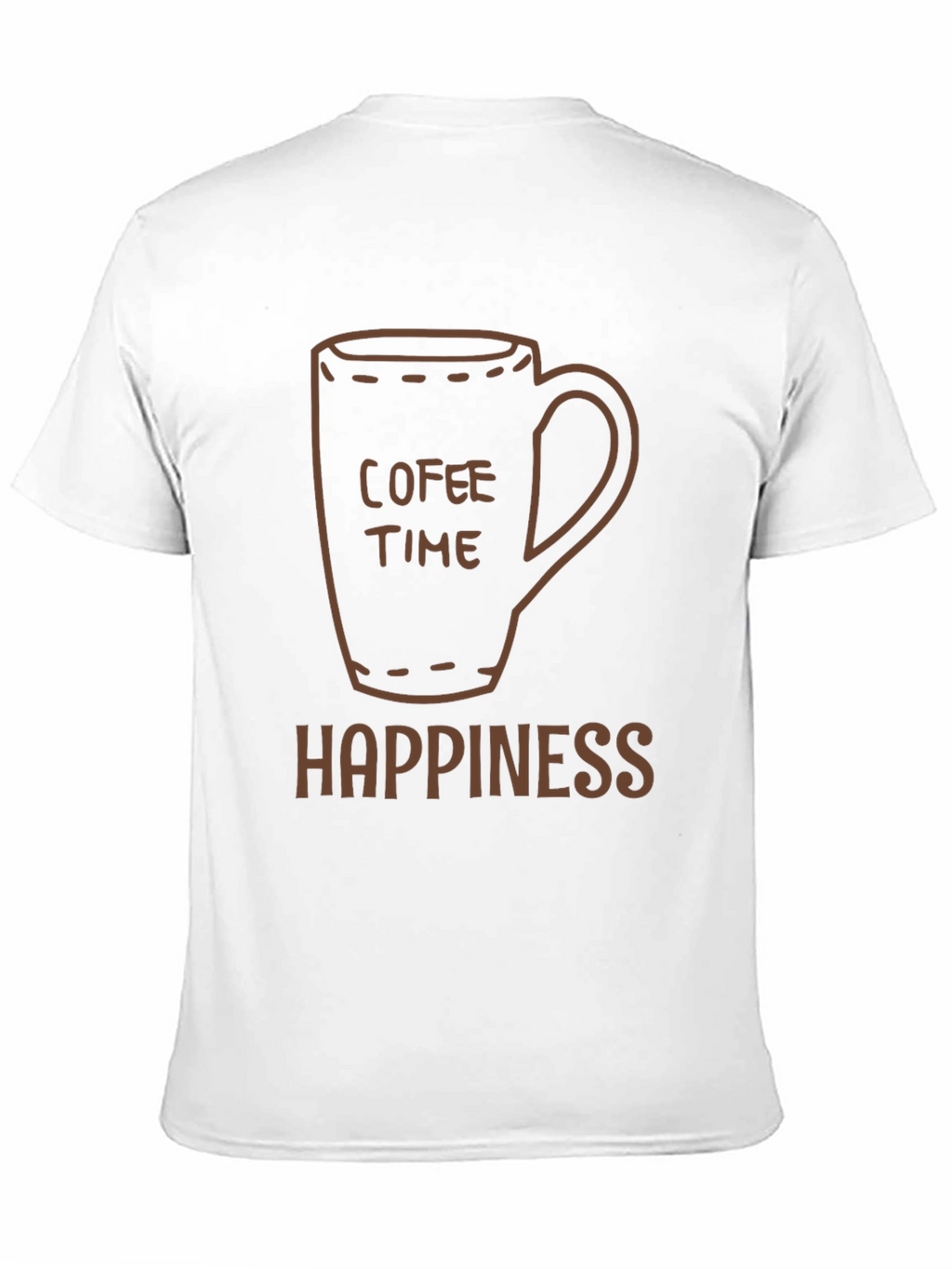Coffee Time Happiness Graphic Tee